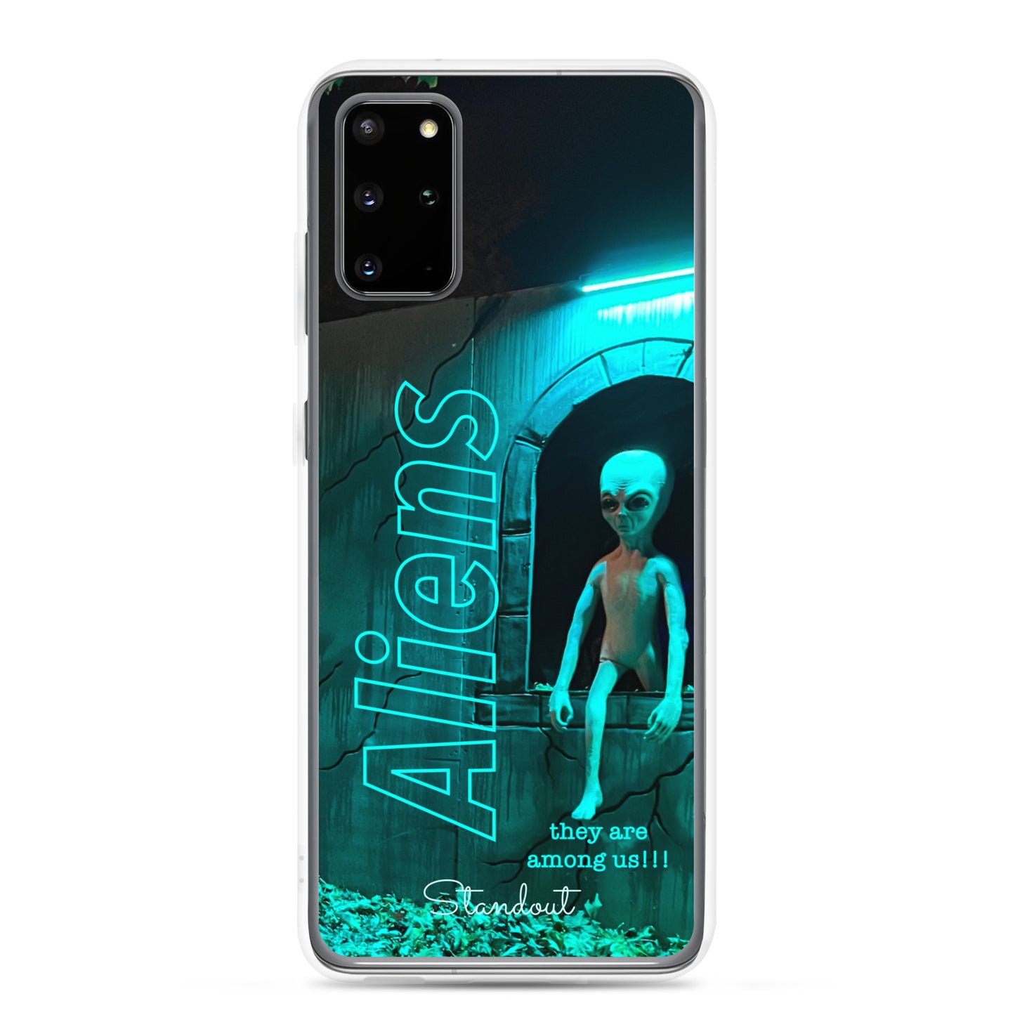 Aliens Clear Case for Samsung® CCS095