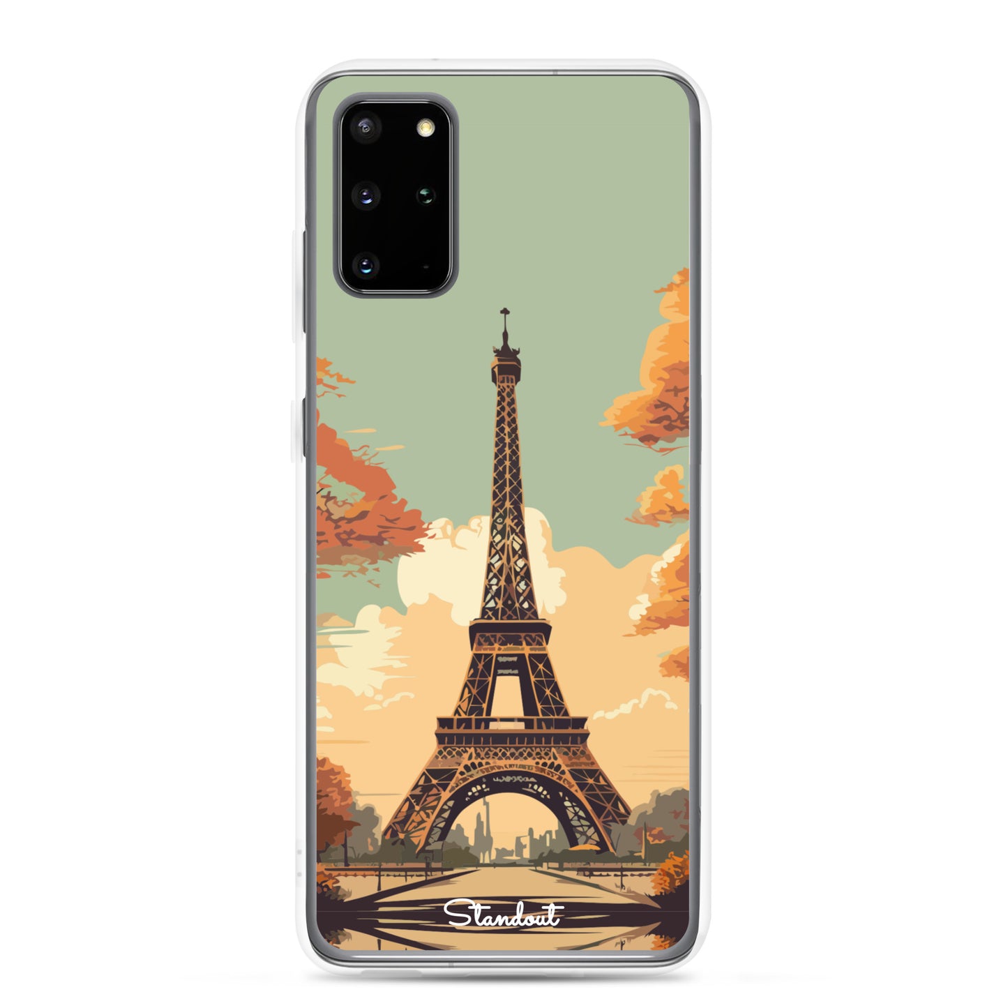 Eiffel Tower Clear Case for Samsung®