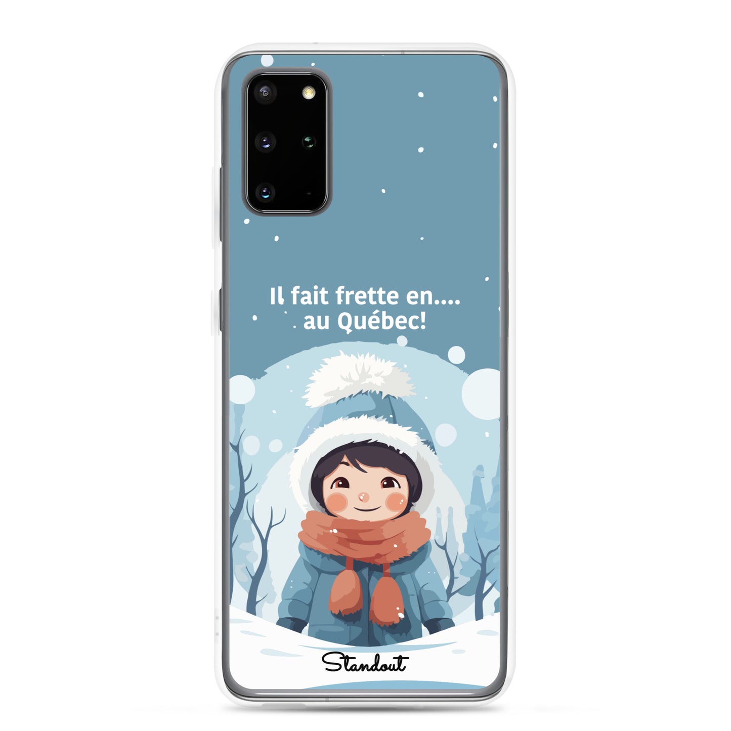 Hiver Québec Clear Case for Samsung®