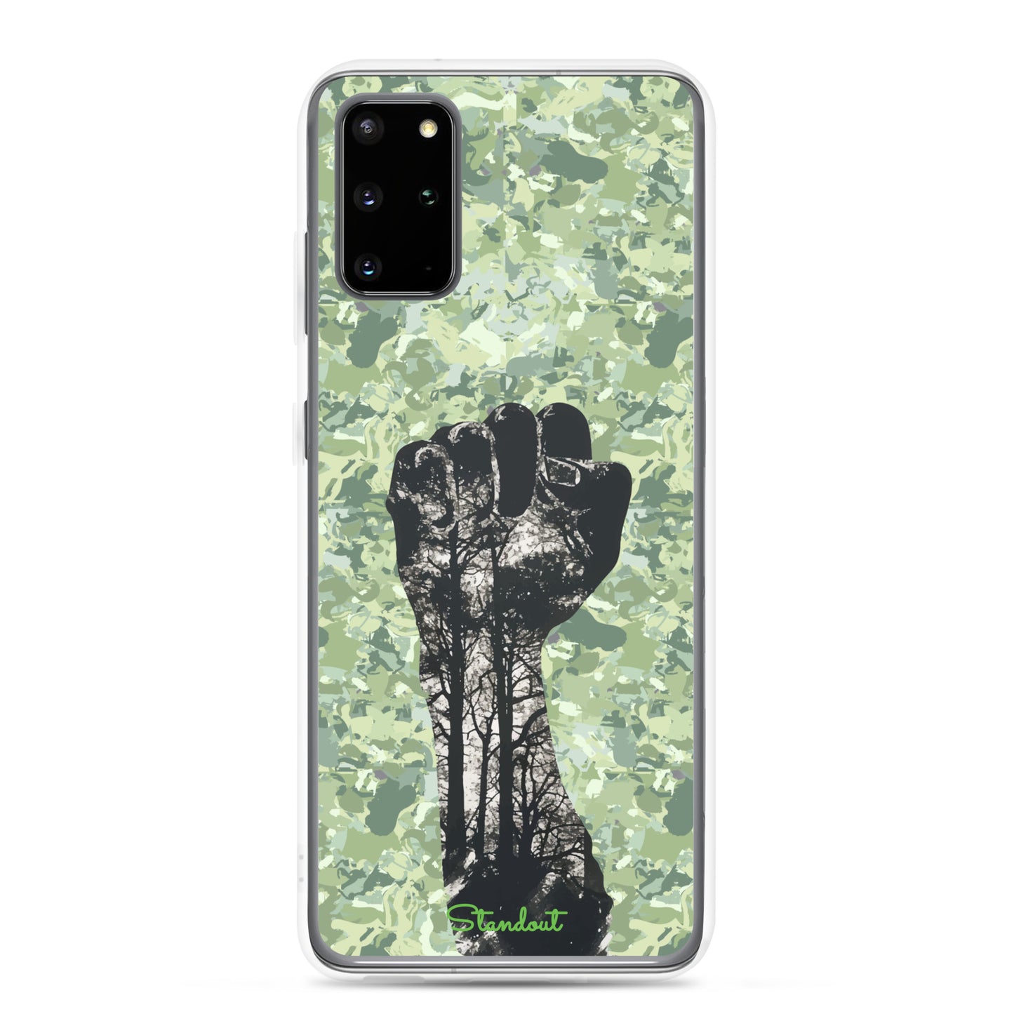 Stand up for your right Clear Case for Samsung®