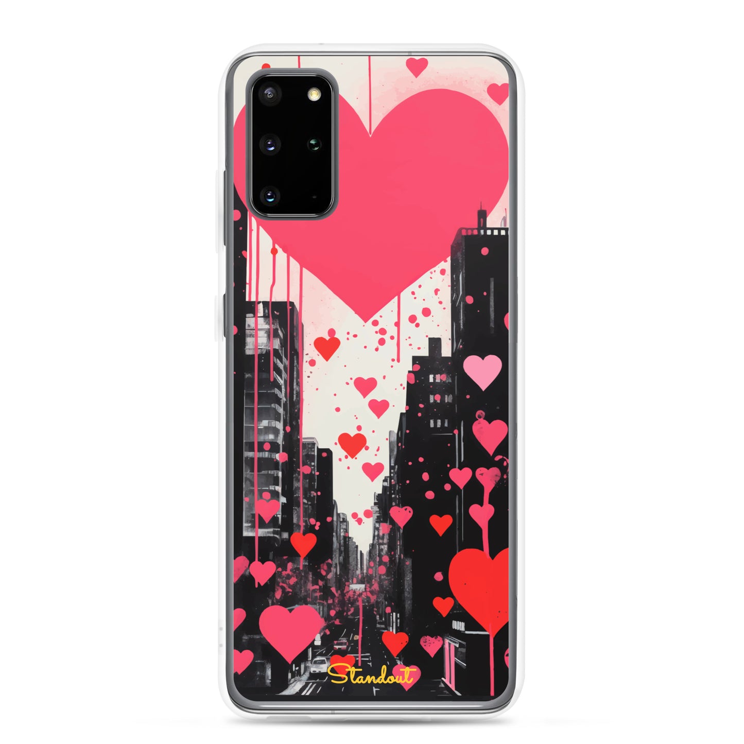 Hearts in the city  Clear Case for Samsung®