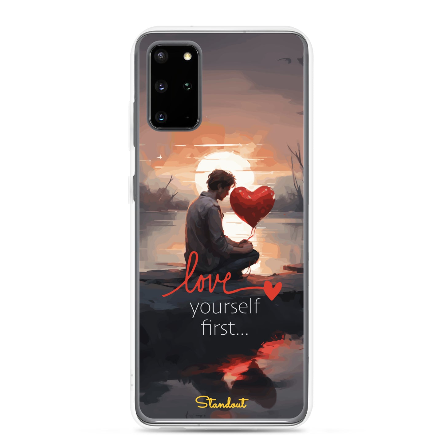 Love yourself Clear Case for Samsung®