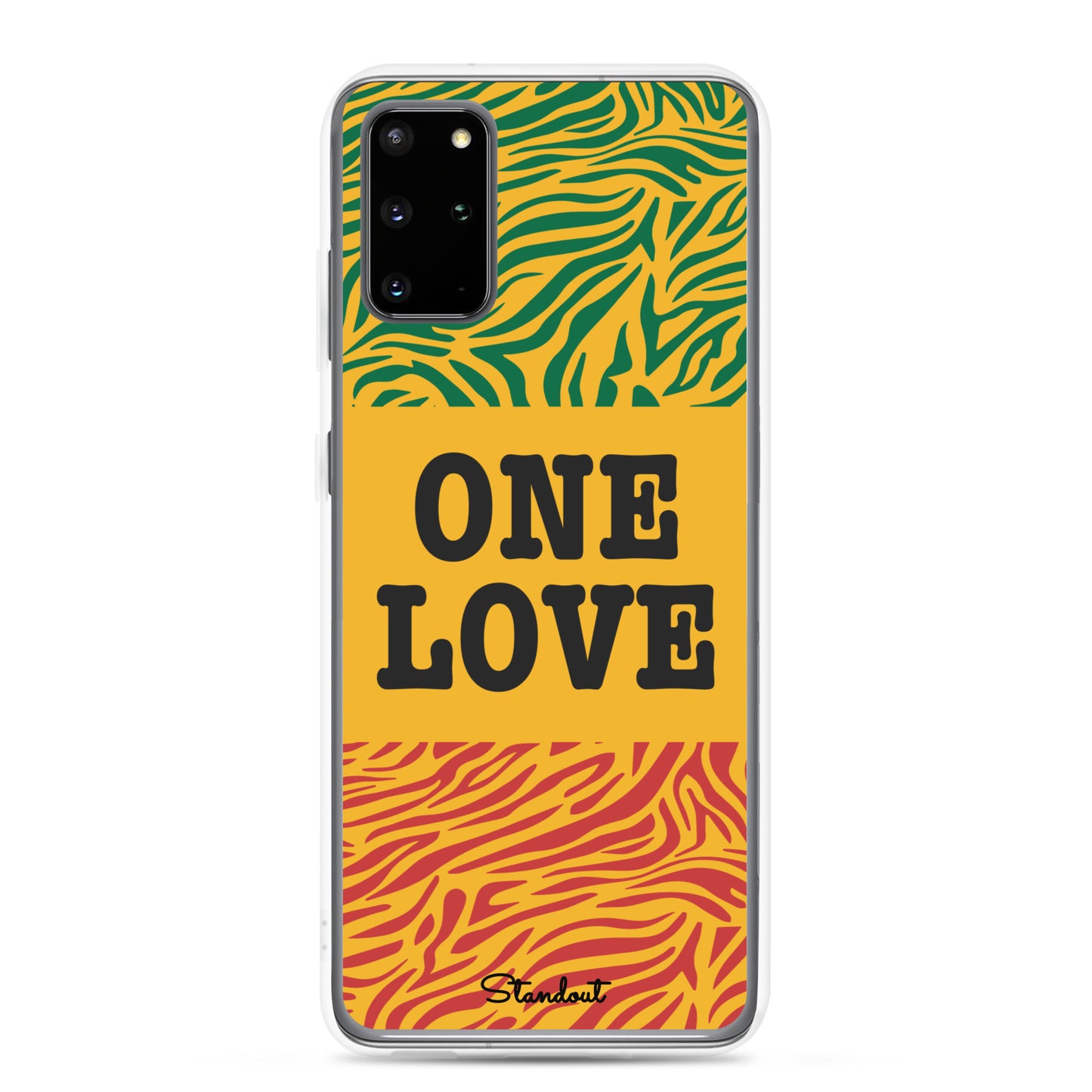 One Love Clear Case for Samsung®