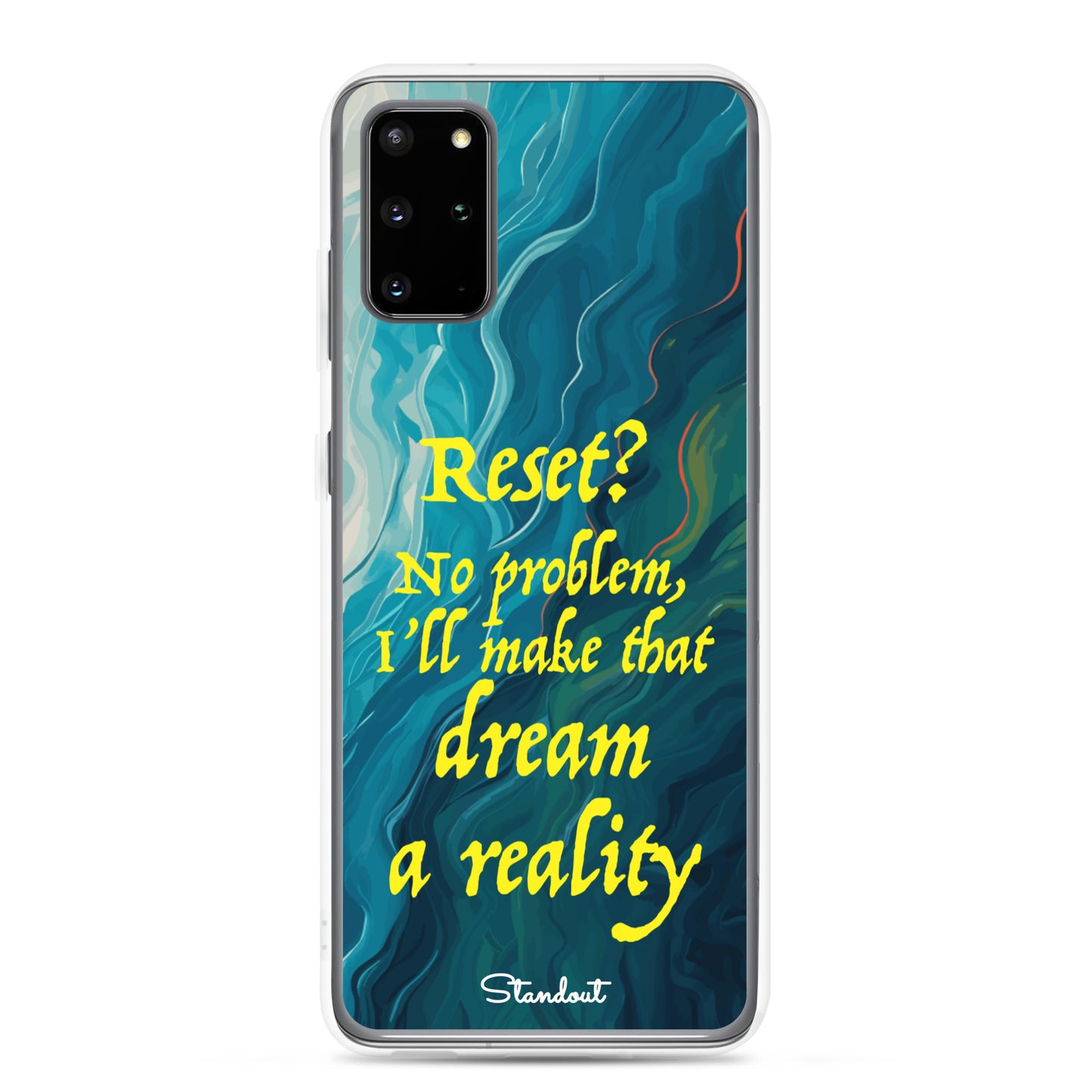 Reset in Life Clear Case for Samsung®