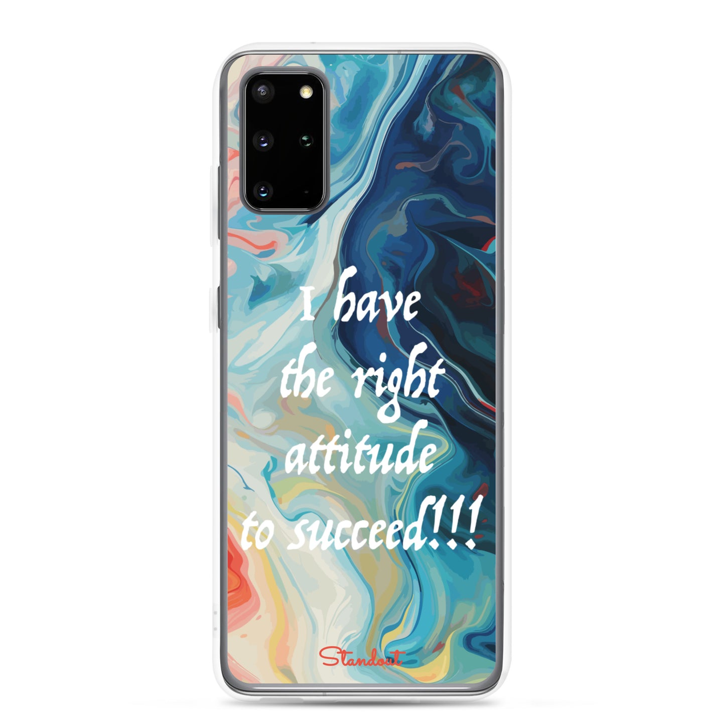 The right attitude Clear Case for Samsung®