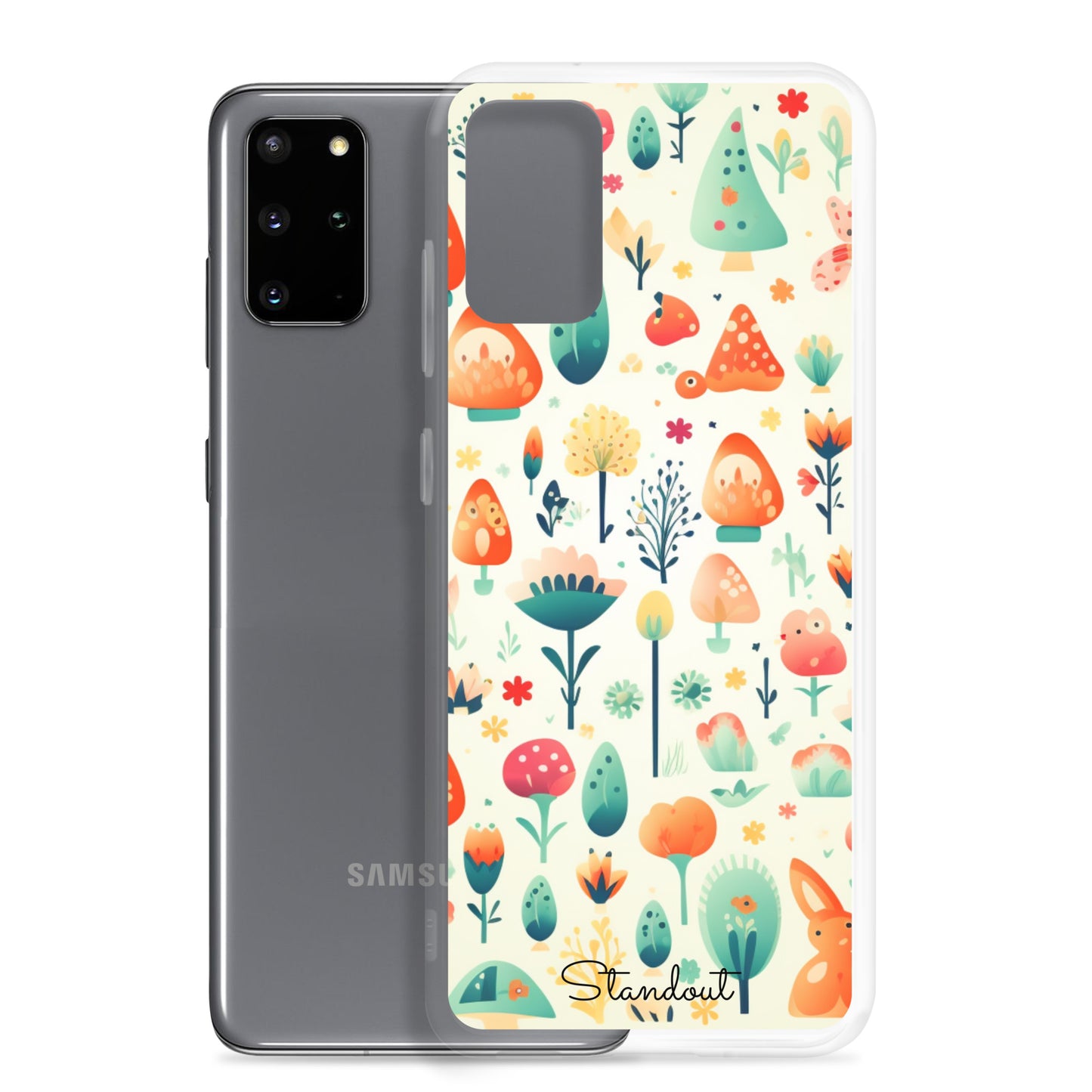 Cute Patterns Clear Case for Samsung® CCS016