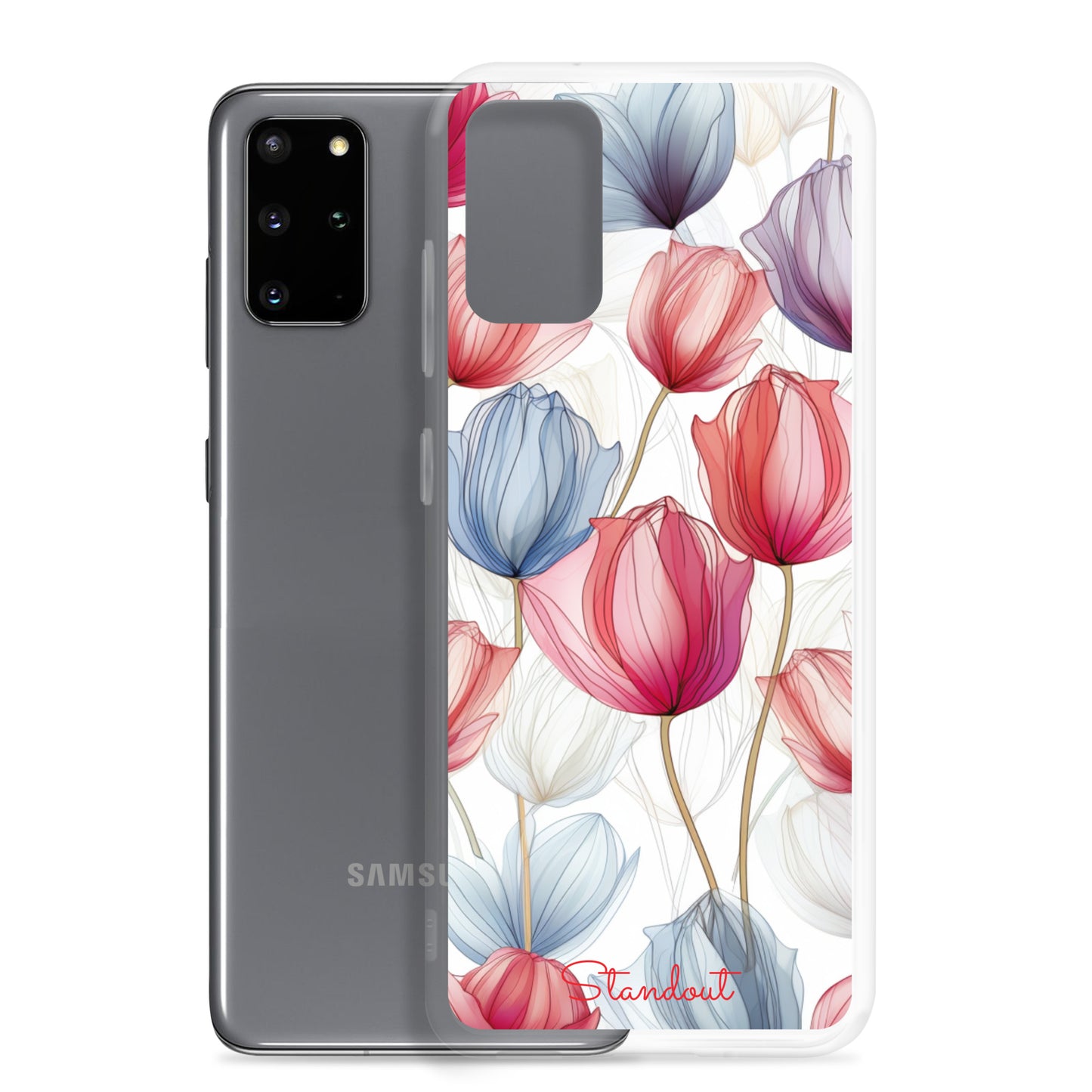 Flowers Tulip Clear Case for Samsung® CCS034