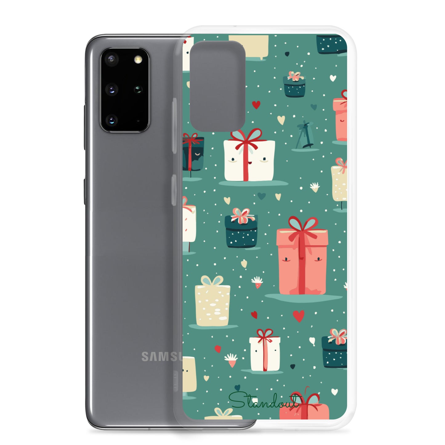 Christmas Spirit Clear Case for Samsung® CCS049