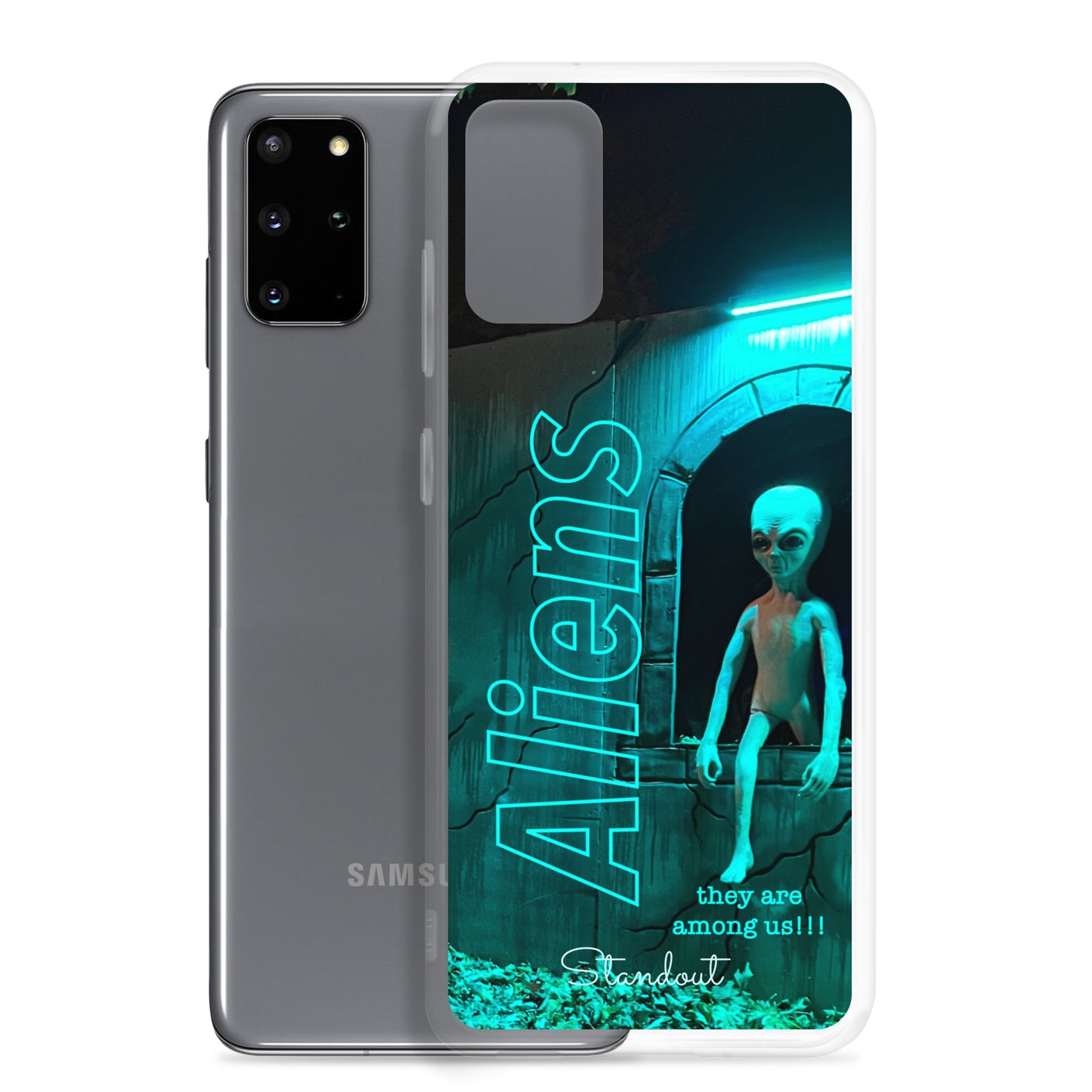 Aliens Clear Case for Samsung® CCS095