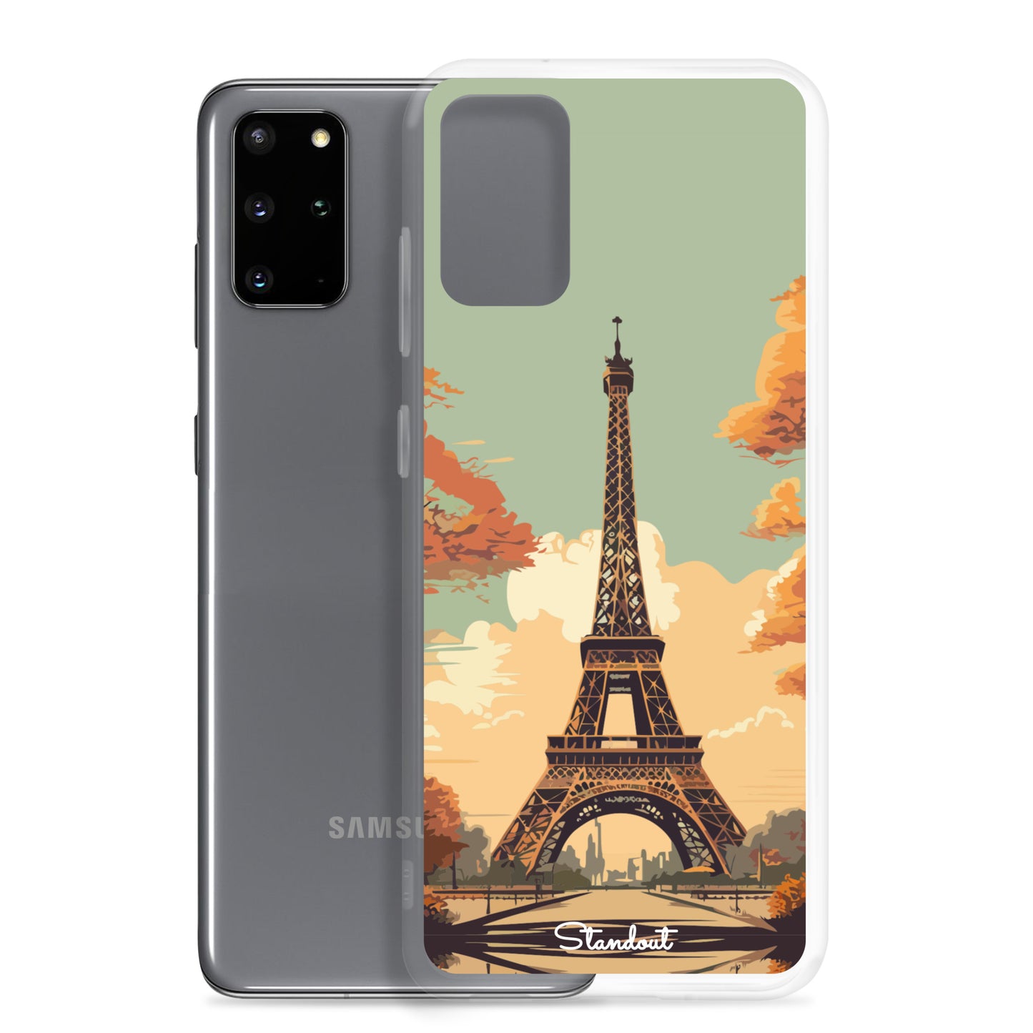 Eiffel Tower Clear Case for Samsung®