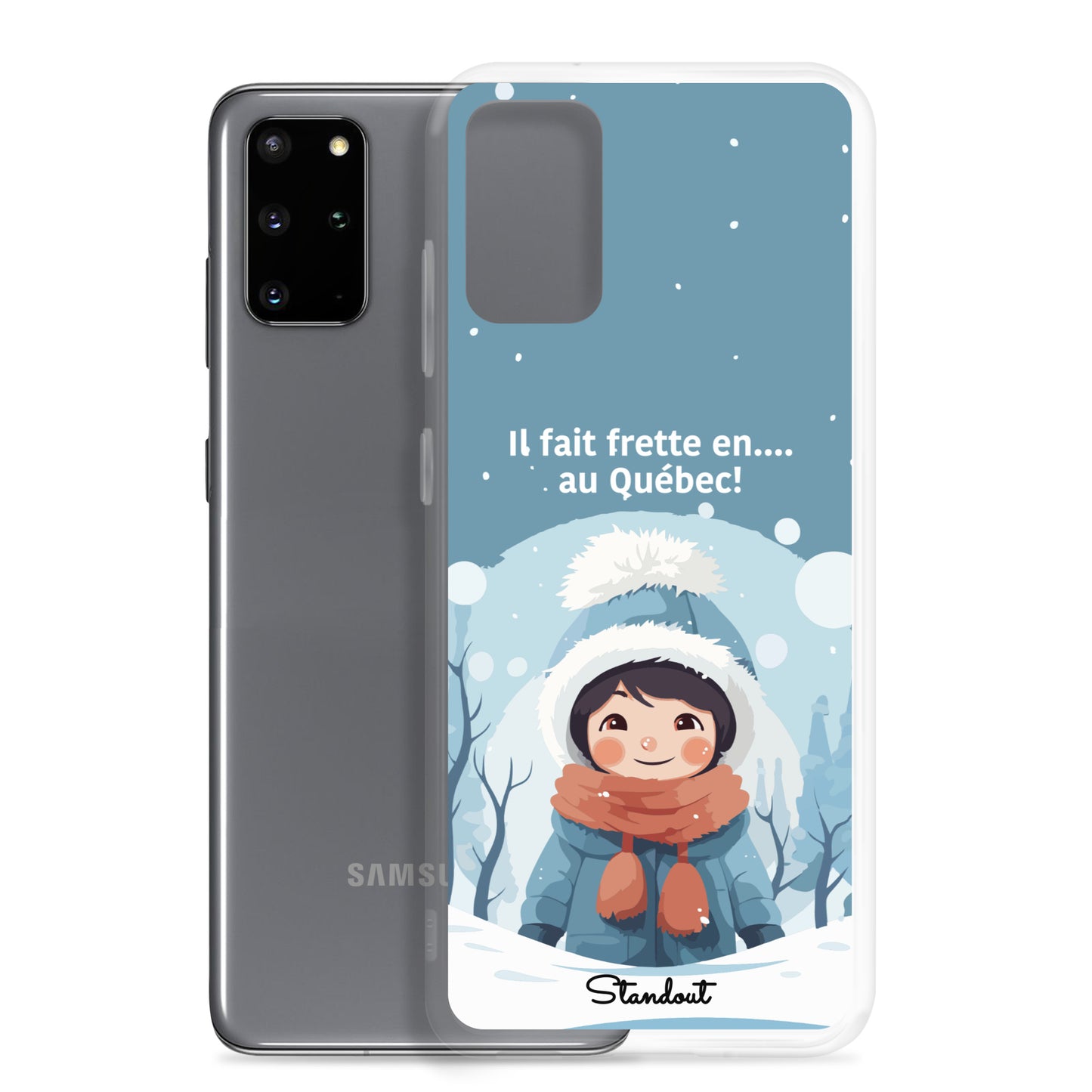 Hiver Québec Clear Case for Samsung®