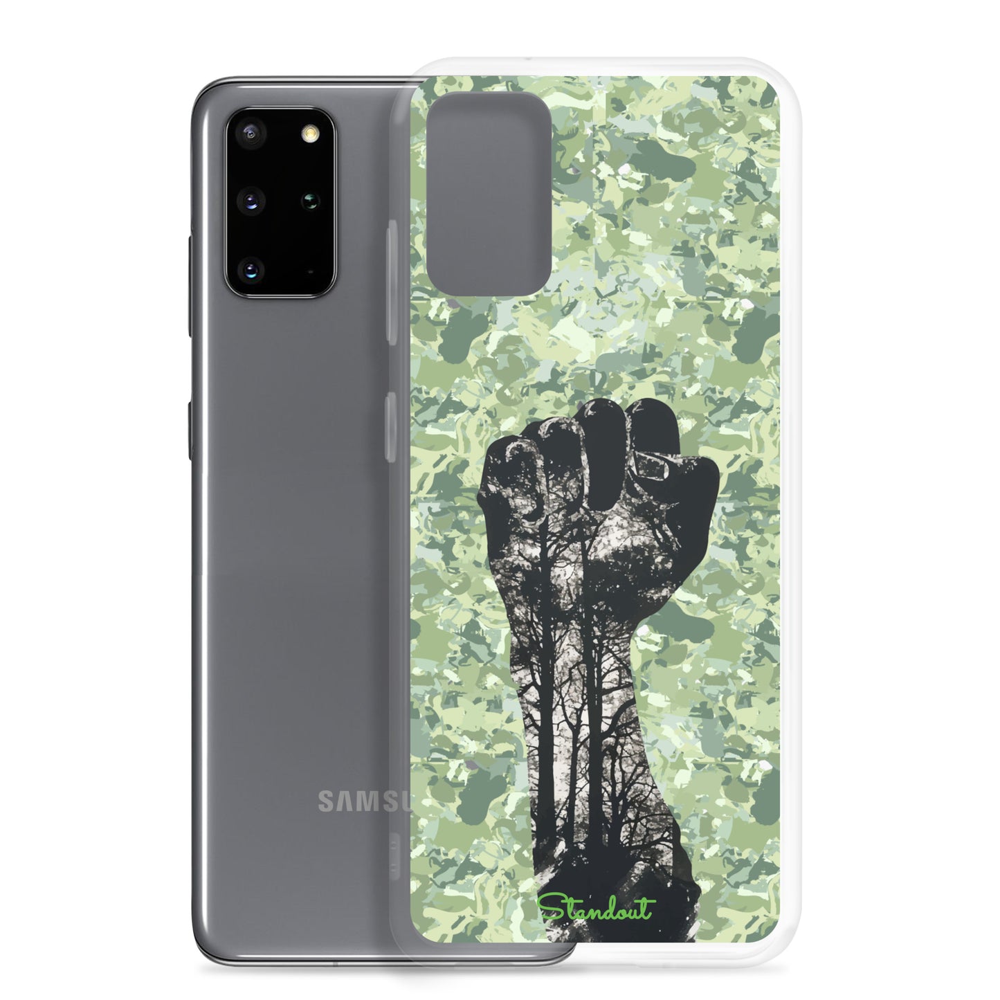 Stand up for your right Clear Case for Samsung®