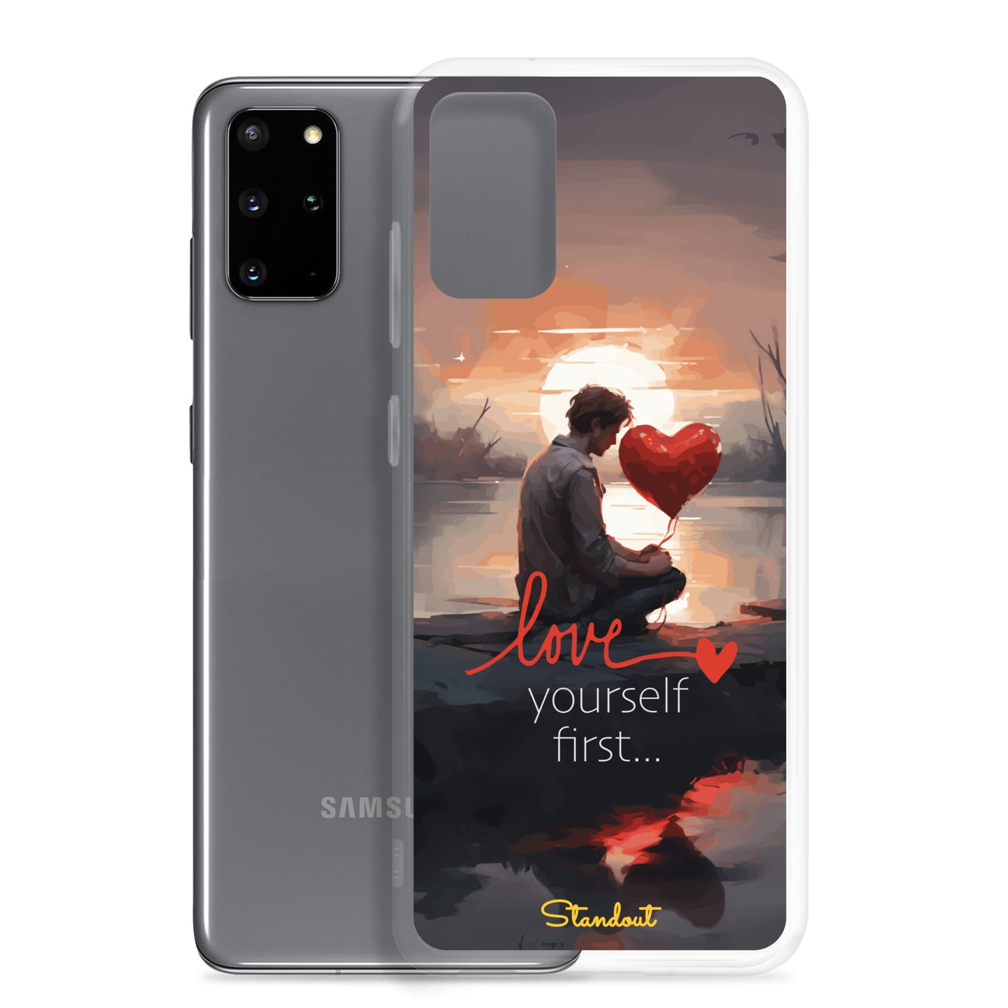 Love yourself Clear Case for Samsung®