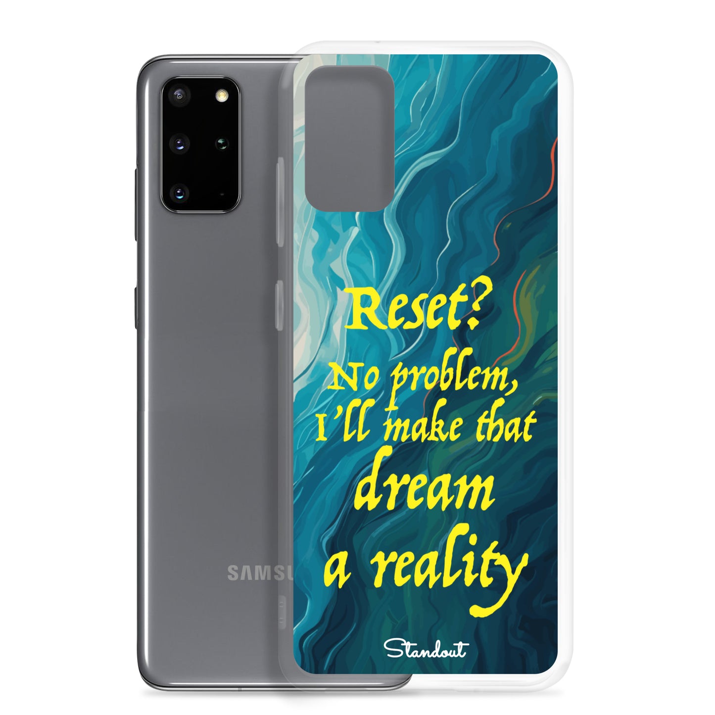 Reset in Life Clear Case for Samsung®