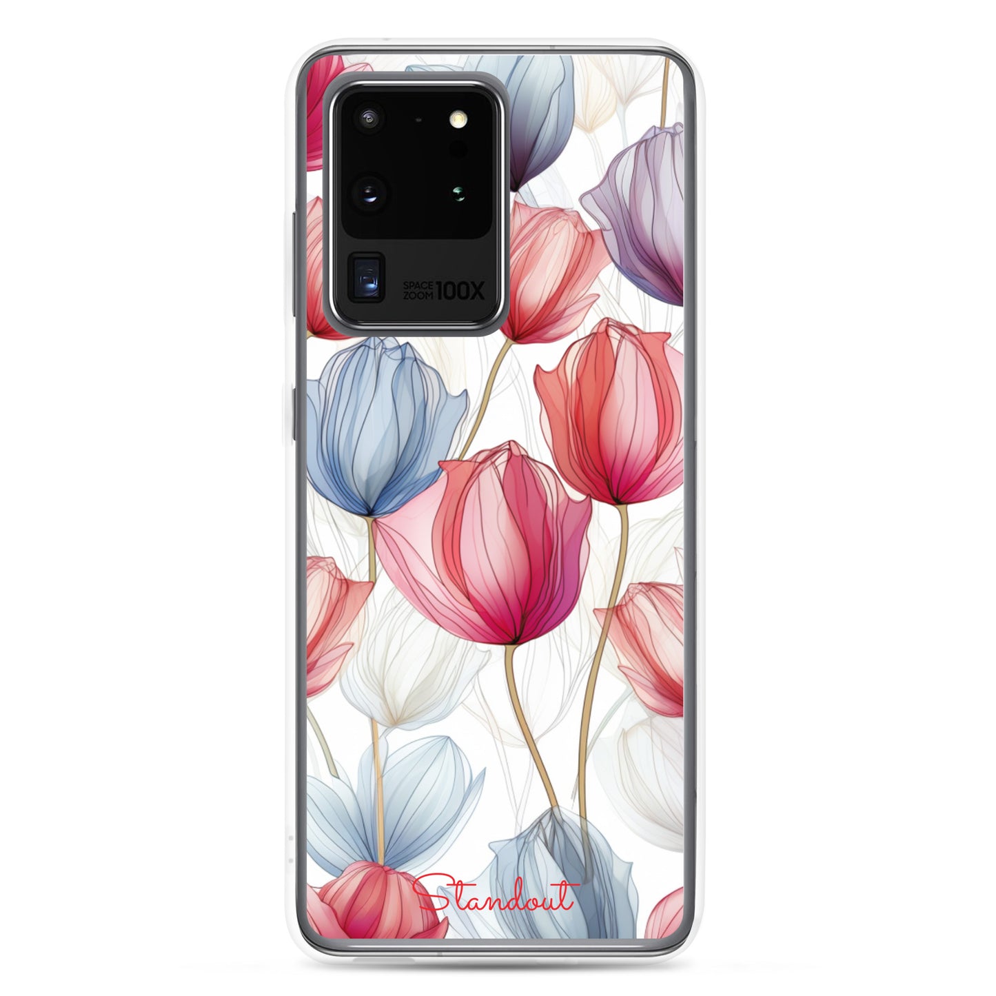 Flowers Tulip Clear Case for Samsung® CCS034