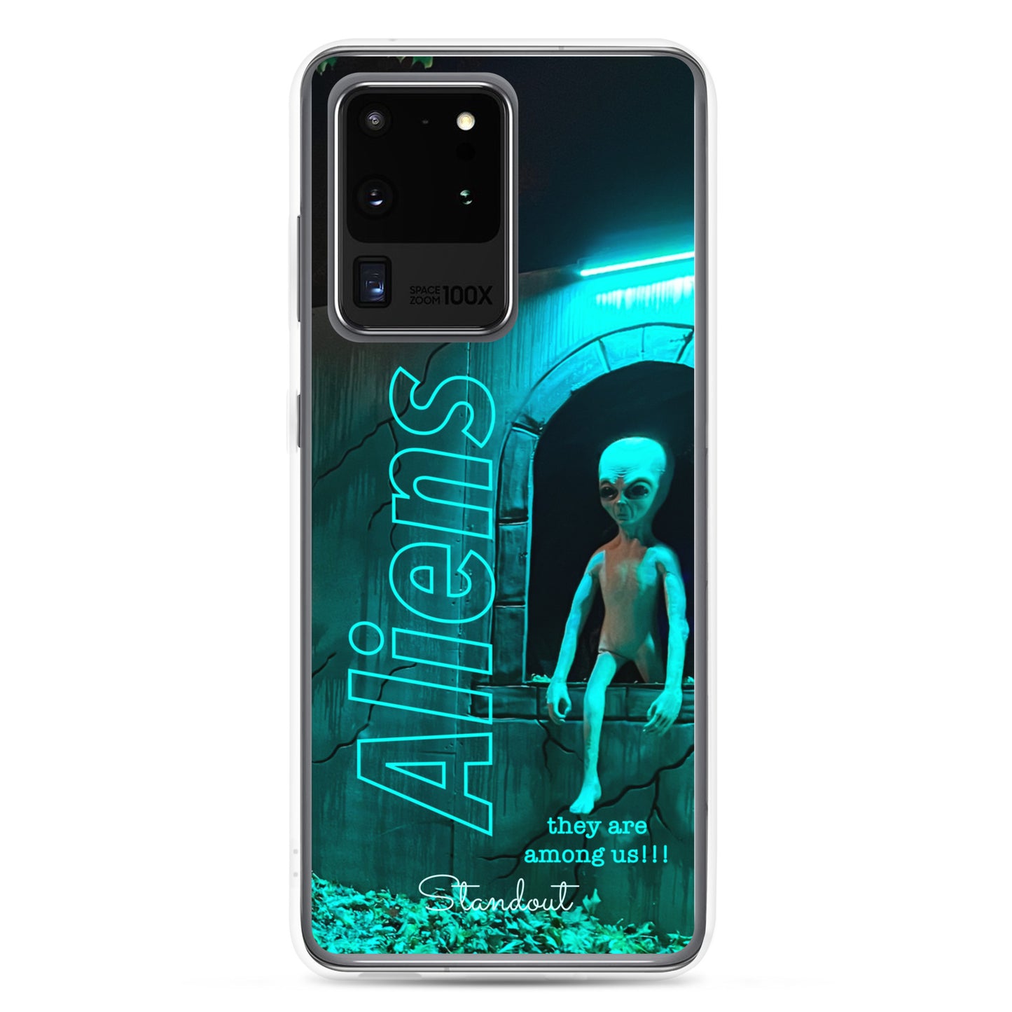 Aliens Clear Case for Samsung® CCS095