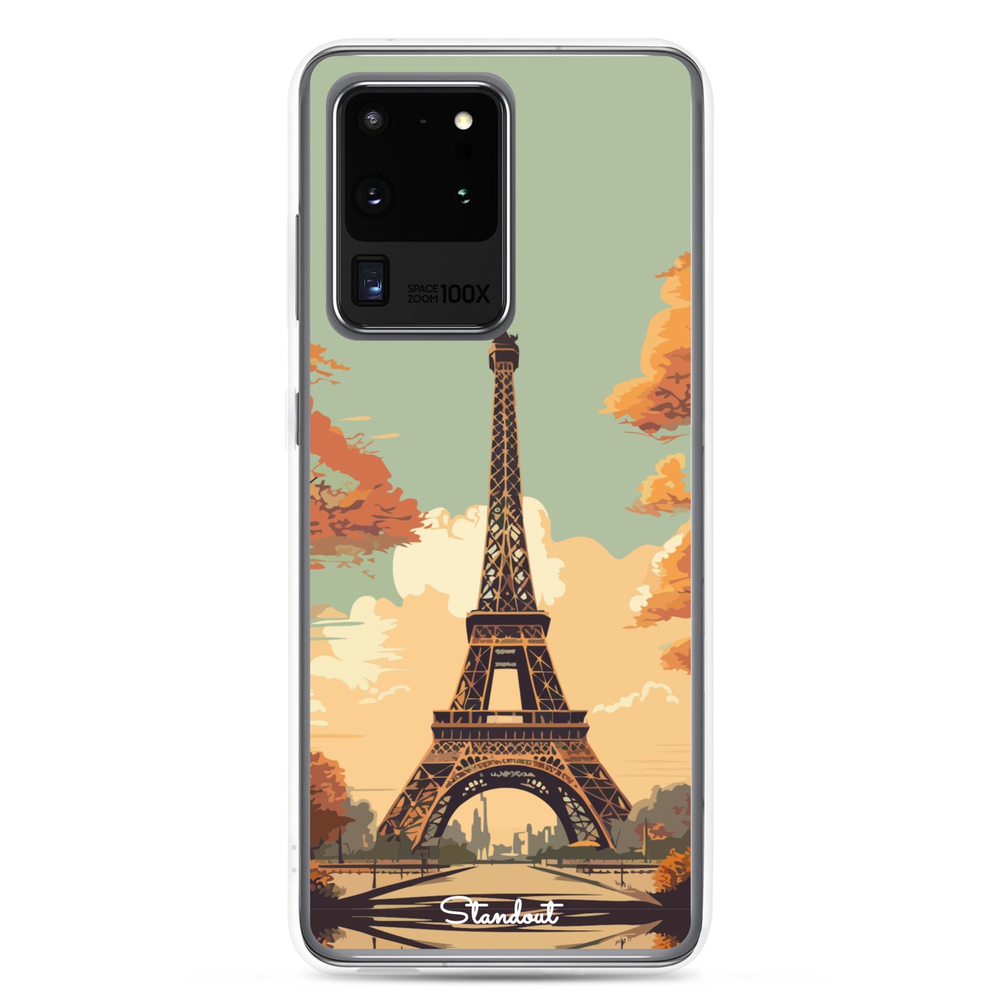 Eiffel Tower Clear Case for Samsung®