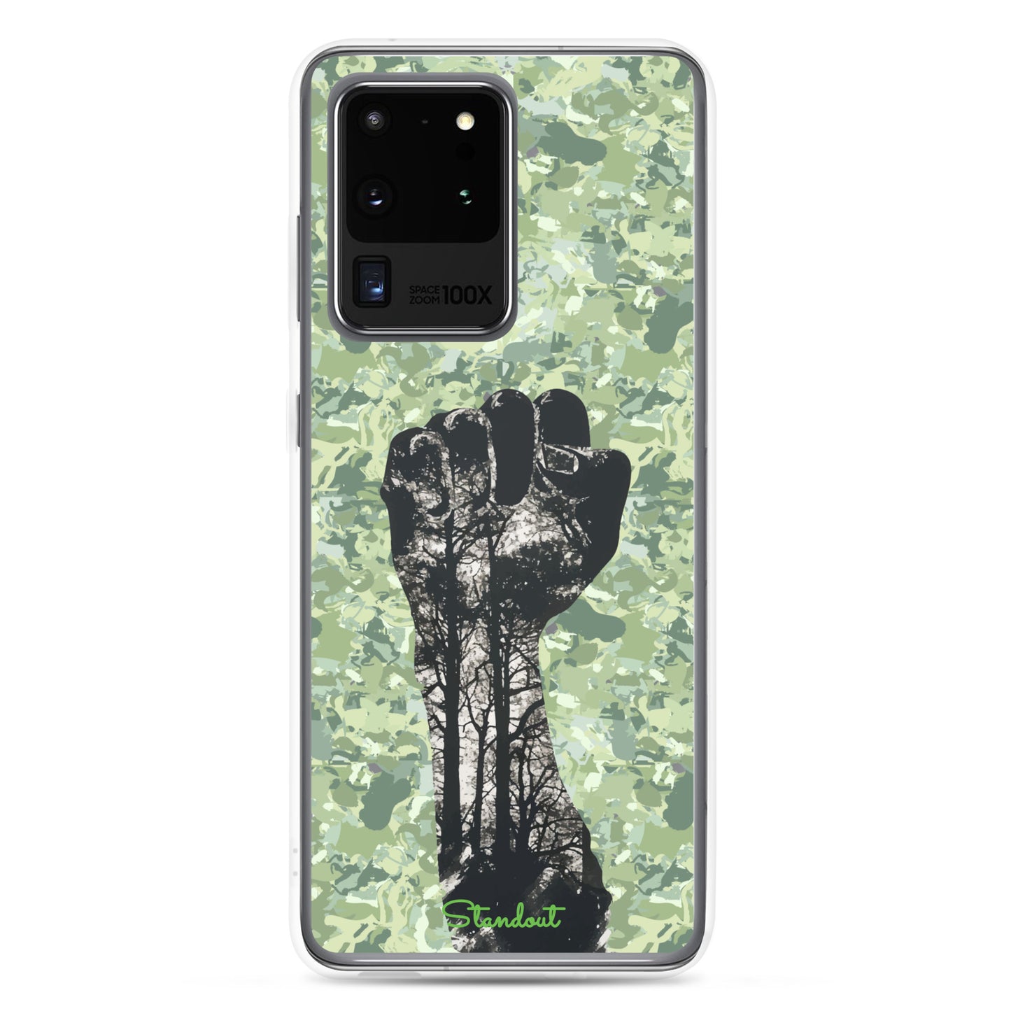 Stand up for your right Clear Case for Samsung®