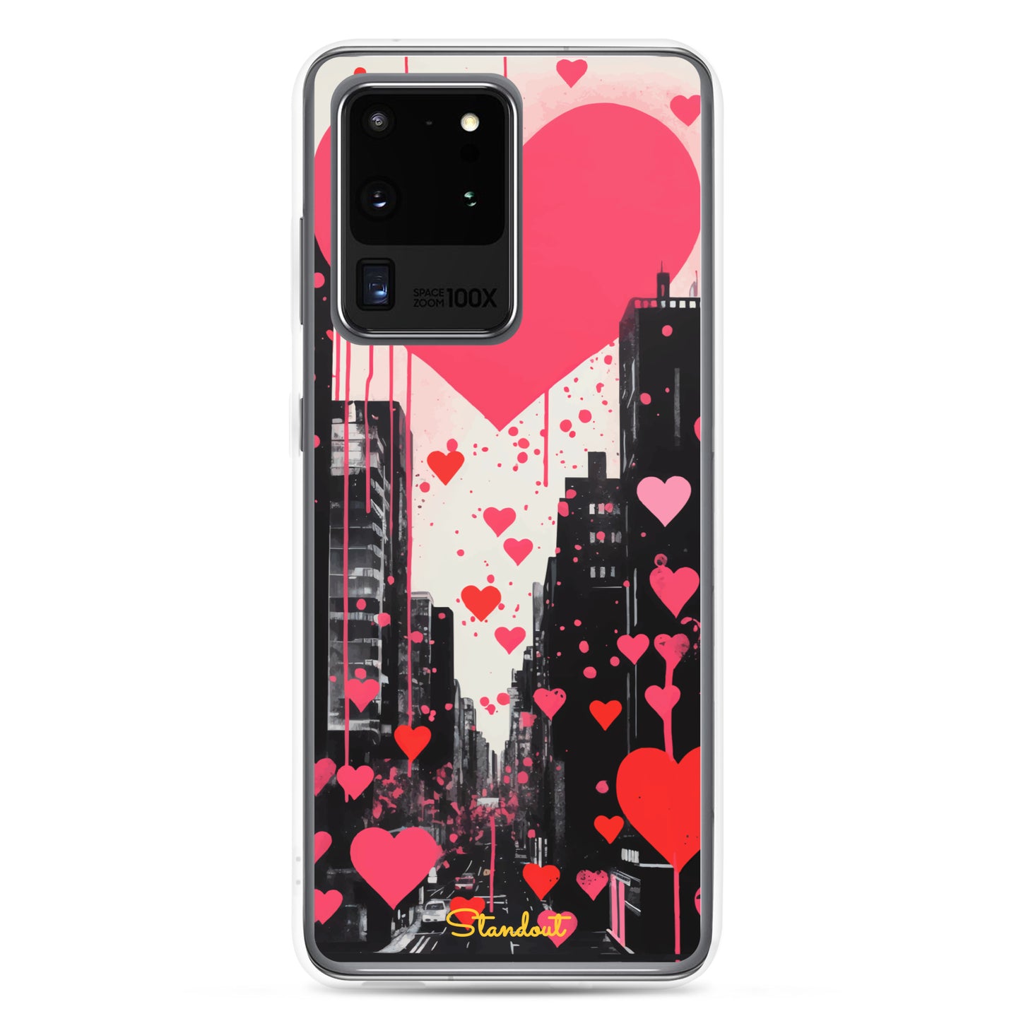 Hearts in the city  Clear Case for Samsung®