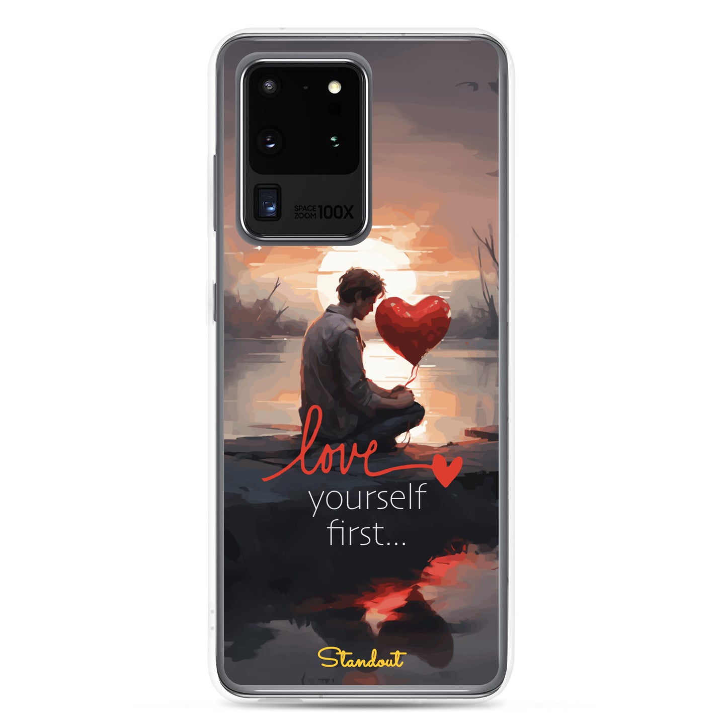 Love yourself Clear Case for Samsung®