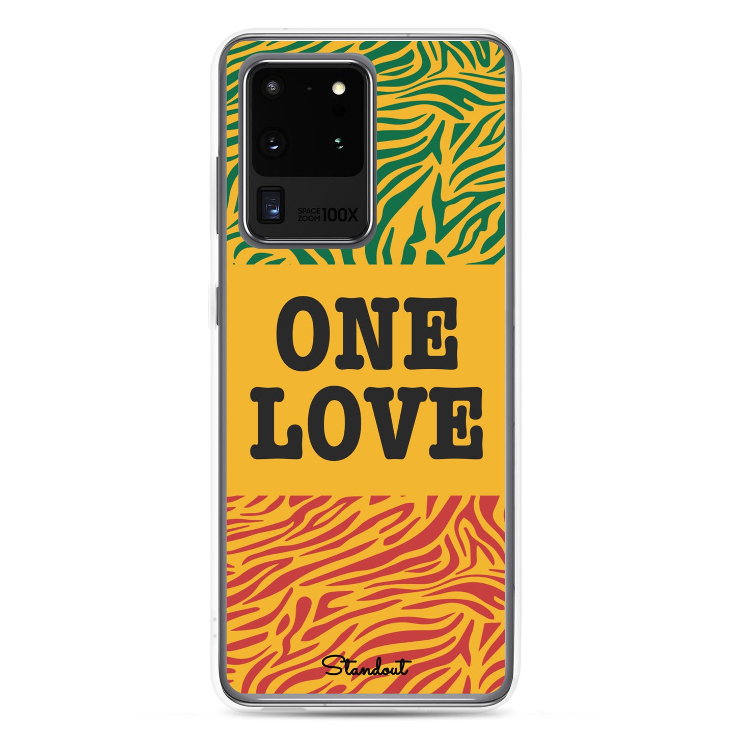 One Love Clear Case for Samsung®