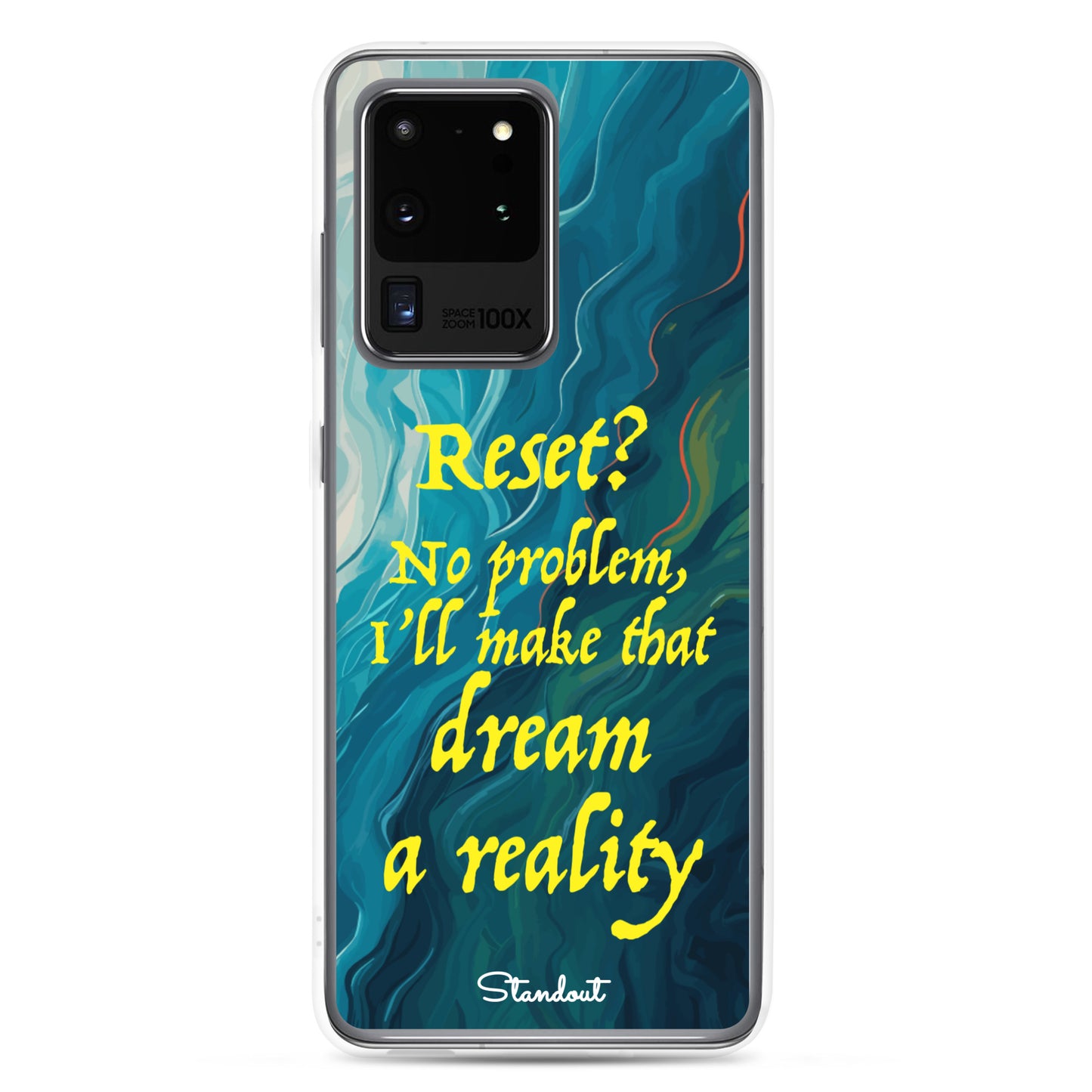 Reset in Life Clear Case for Samsung®