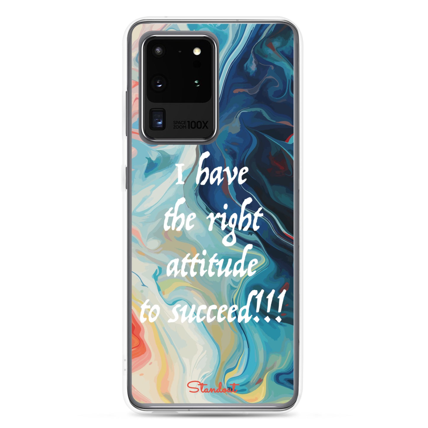 The right attitude Clear Case for Samsung®