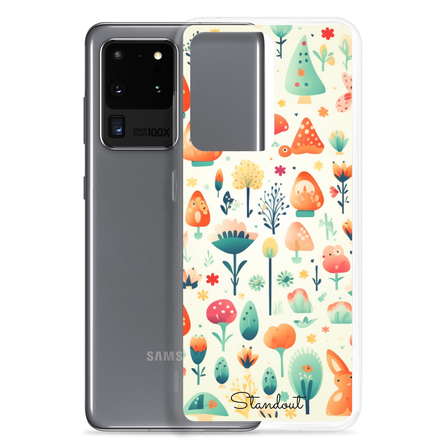 Cute Patterns Clear Case for Samsung® CCS016