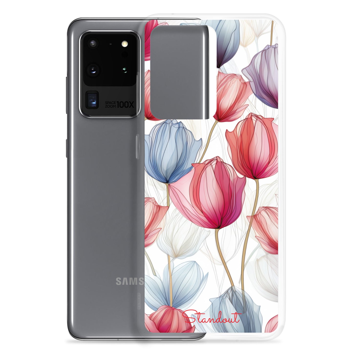 Flowers Tulip Clear Case for Samsung® CCS034