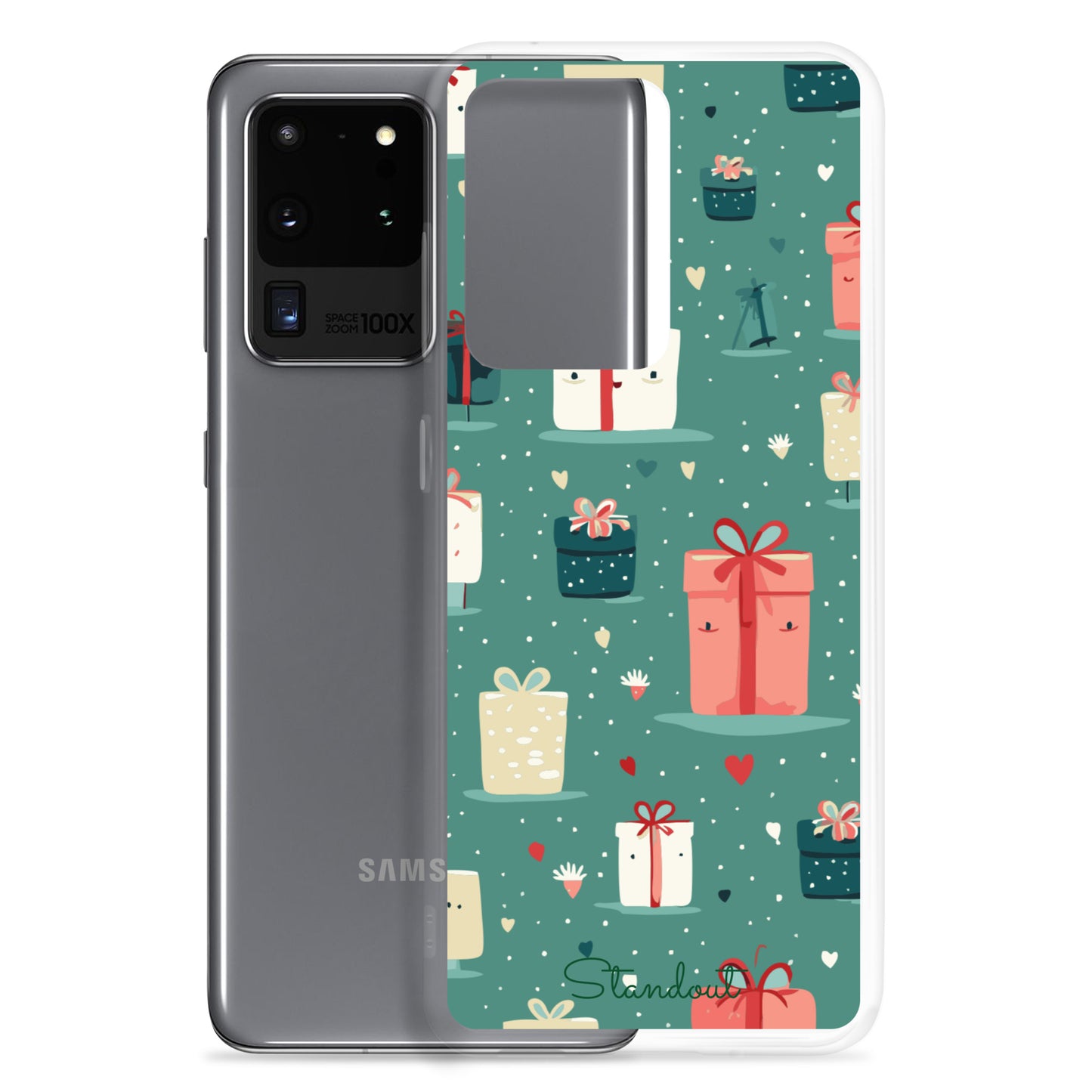 Christmas Spirit Clear Case for Samsung® CCS049