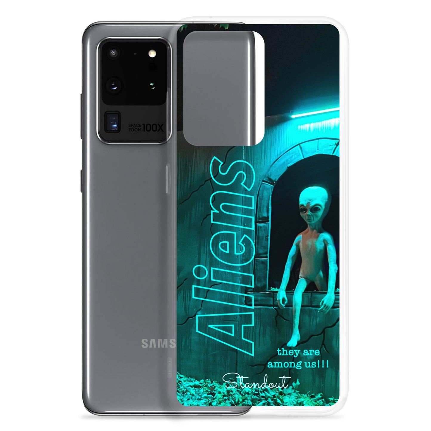 Aliens Clear Case for Samsung® CCS095