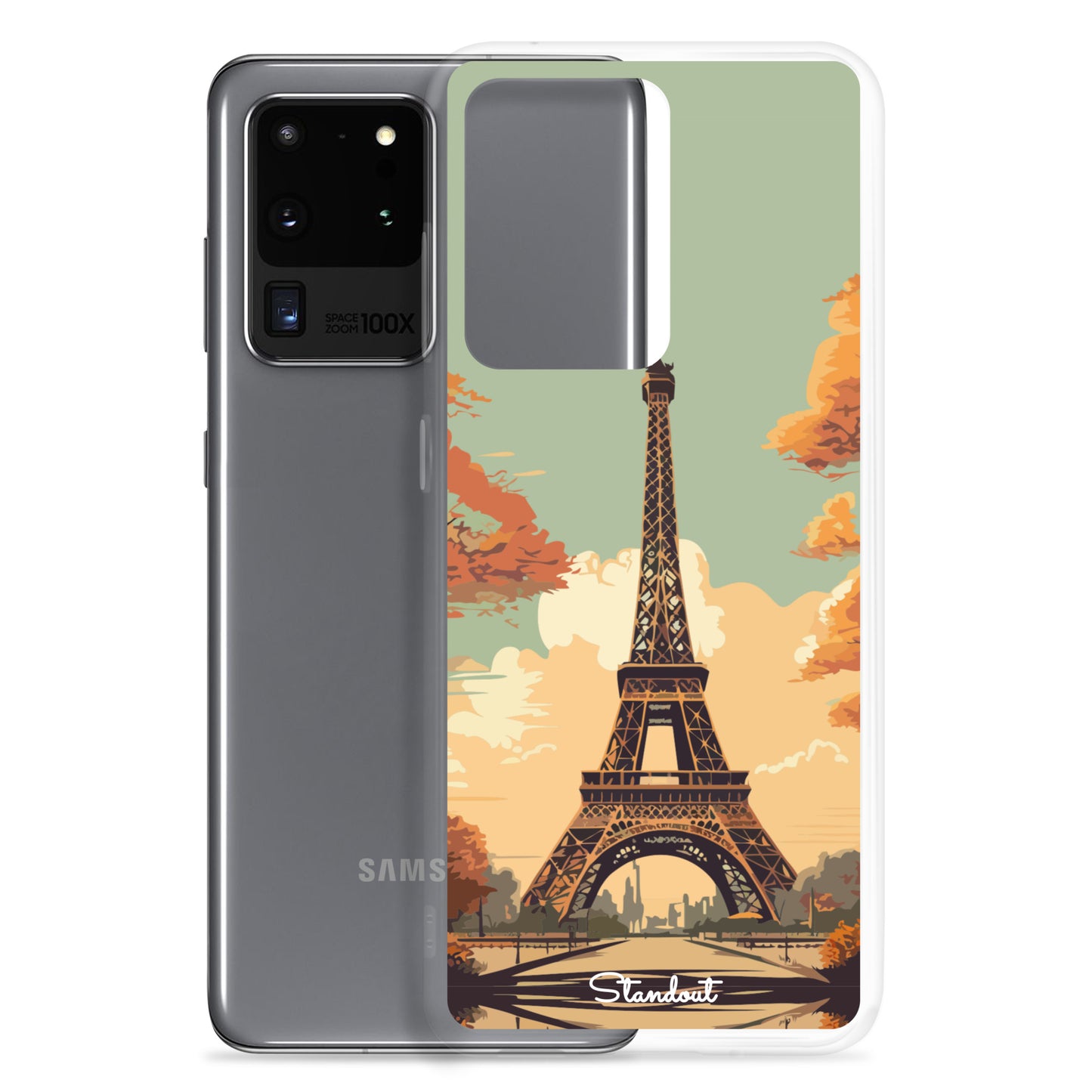 Eiffel Tower Clear Case for Samsung®