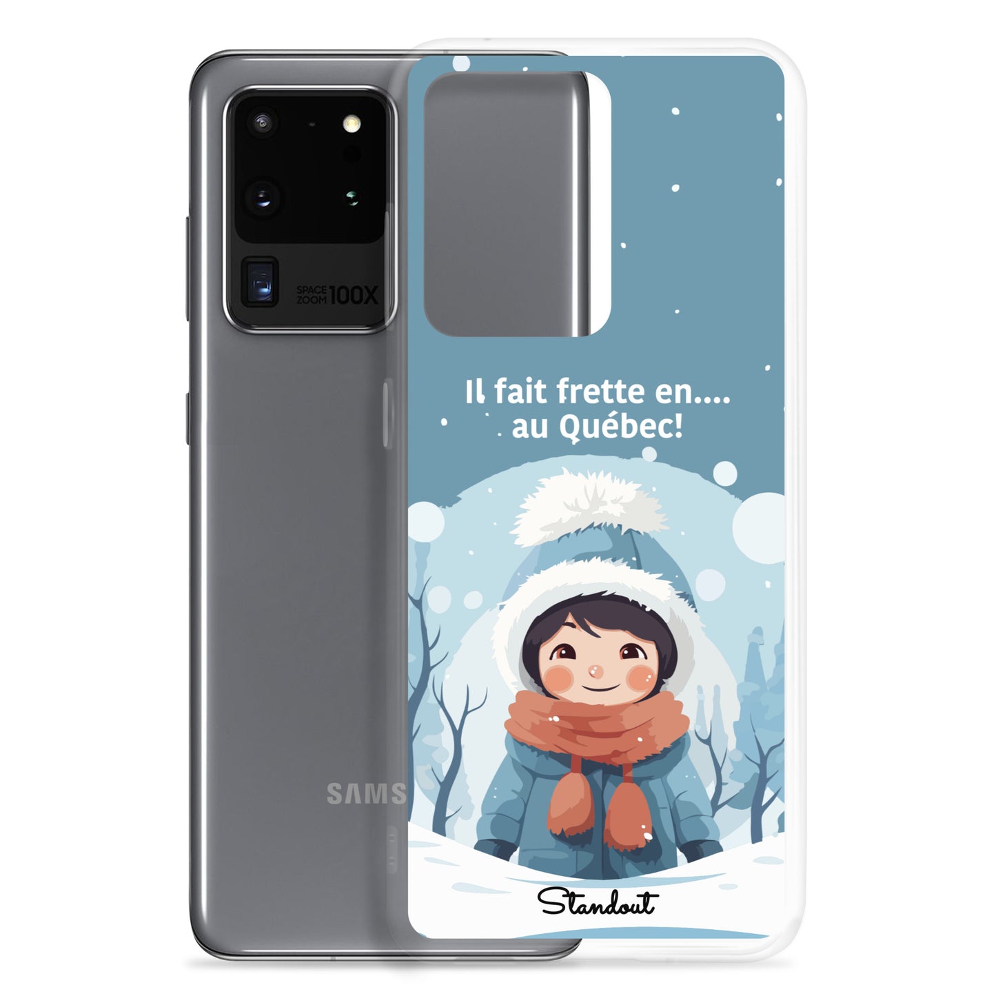 Hiver Québec Clear Case for Samsung®