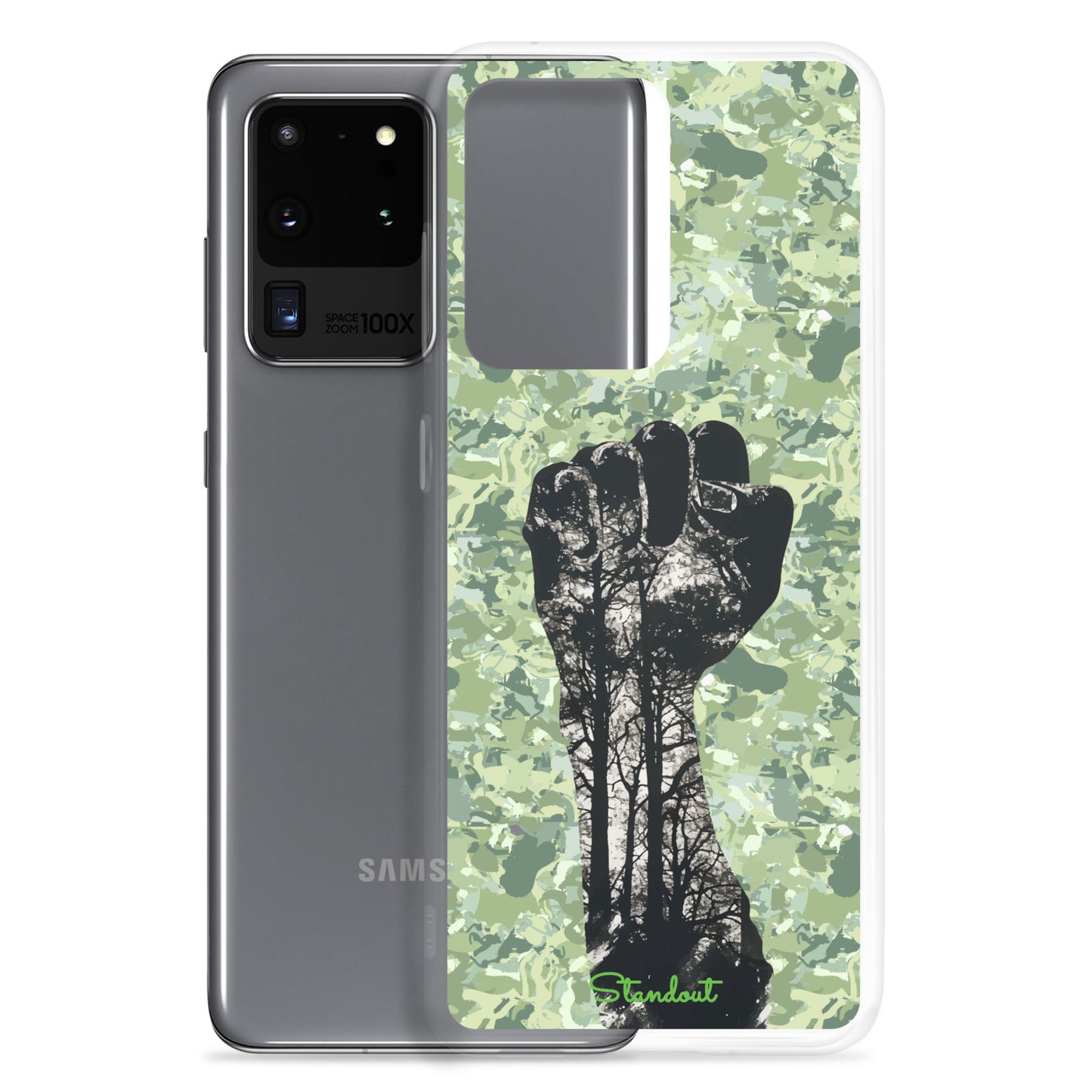 Stand up for your right Clear Case for Samsung®