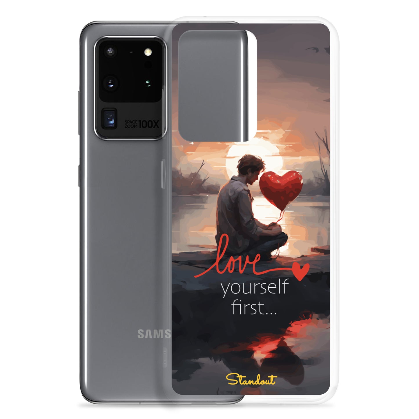 Love yourself Clear Case for Samsung®