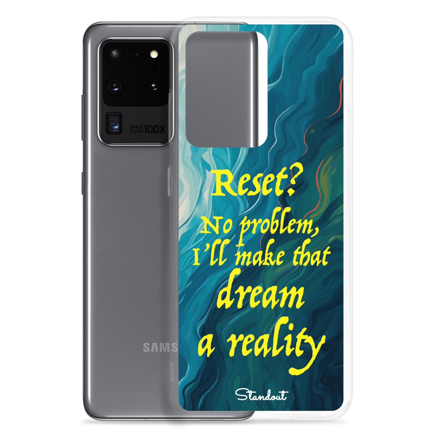 Reset in Life Clear Case for Samsung®