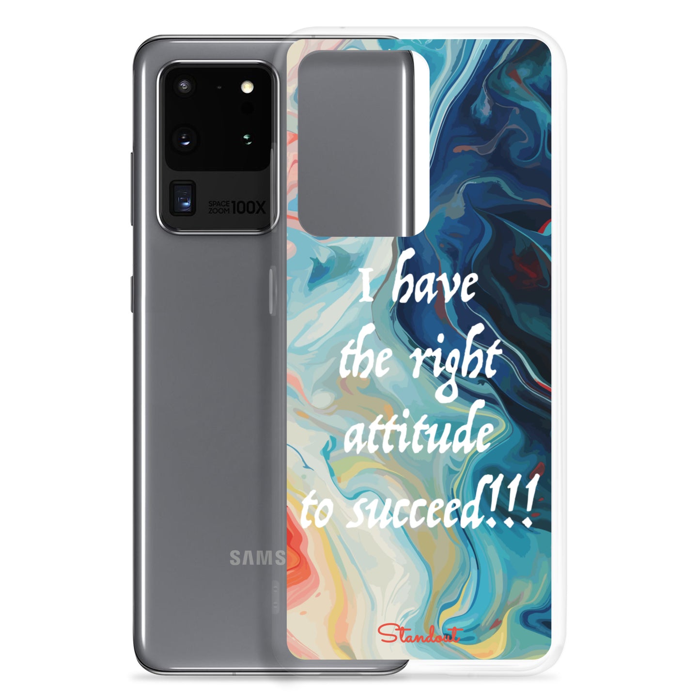 The right attitude Clear Case for Samsung®