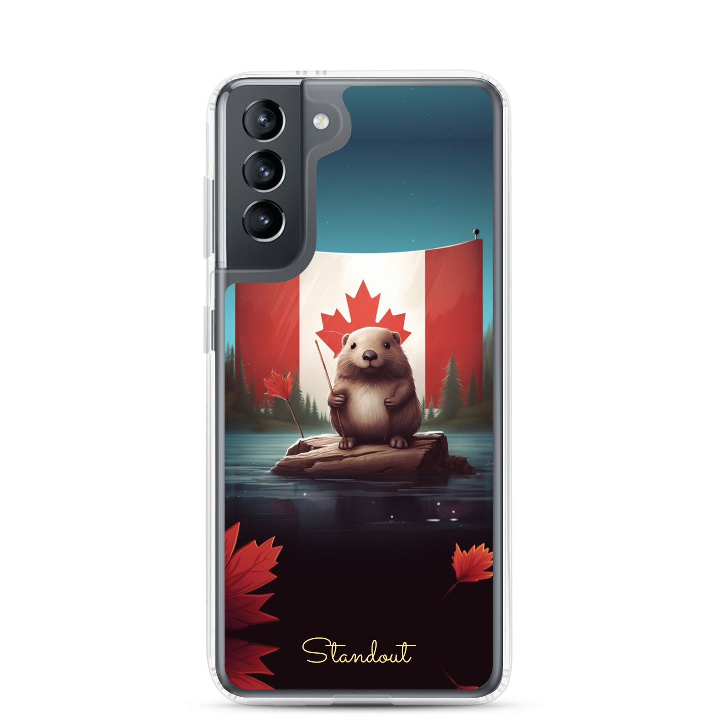 Beaver Canada Clear Case for Samsung® CCS010