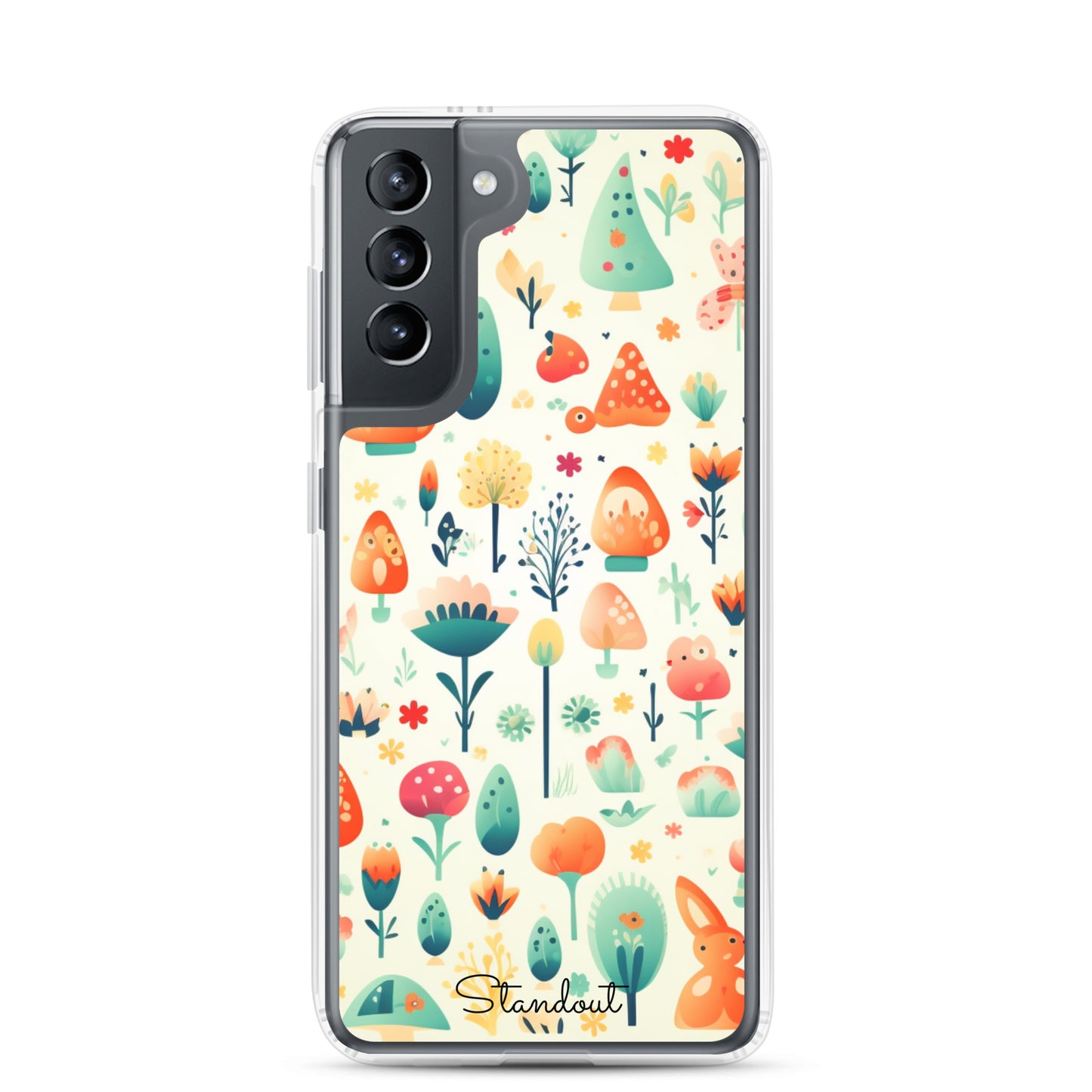 Cute Patterns Clear Case for Samsung® CCS016