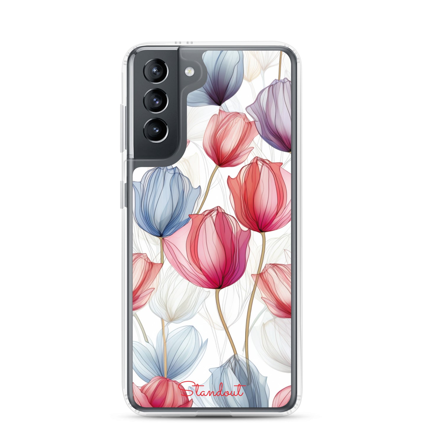 Flowers Tulip Clear Case for Samsung® CCS034