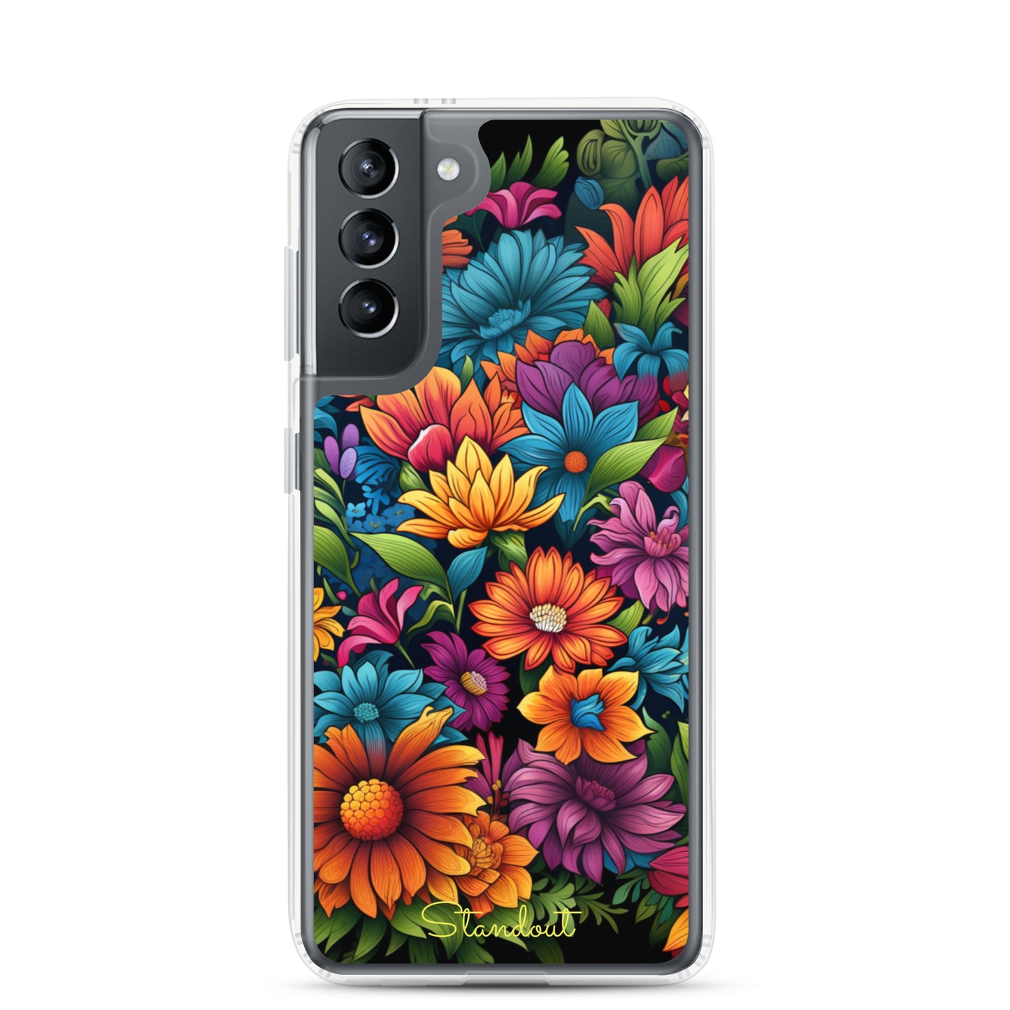 Flowers Multiple Clear Case for Samsung® CCS040