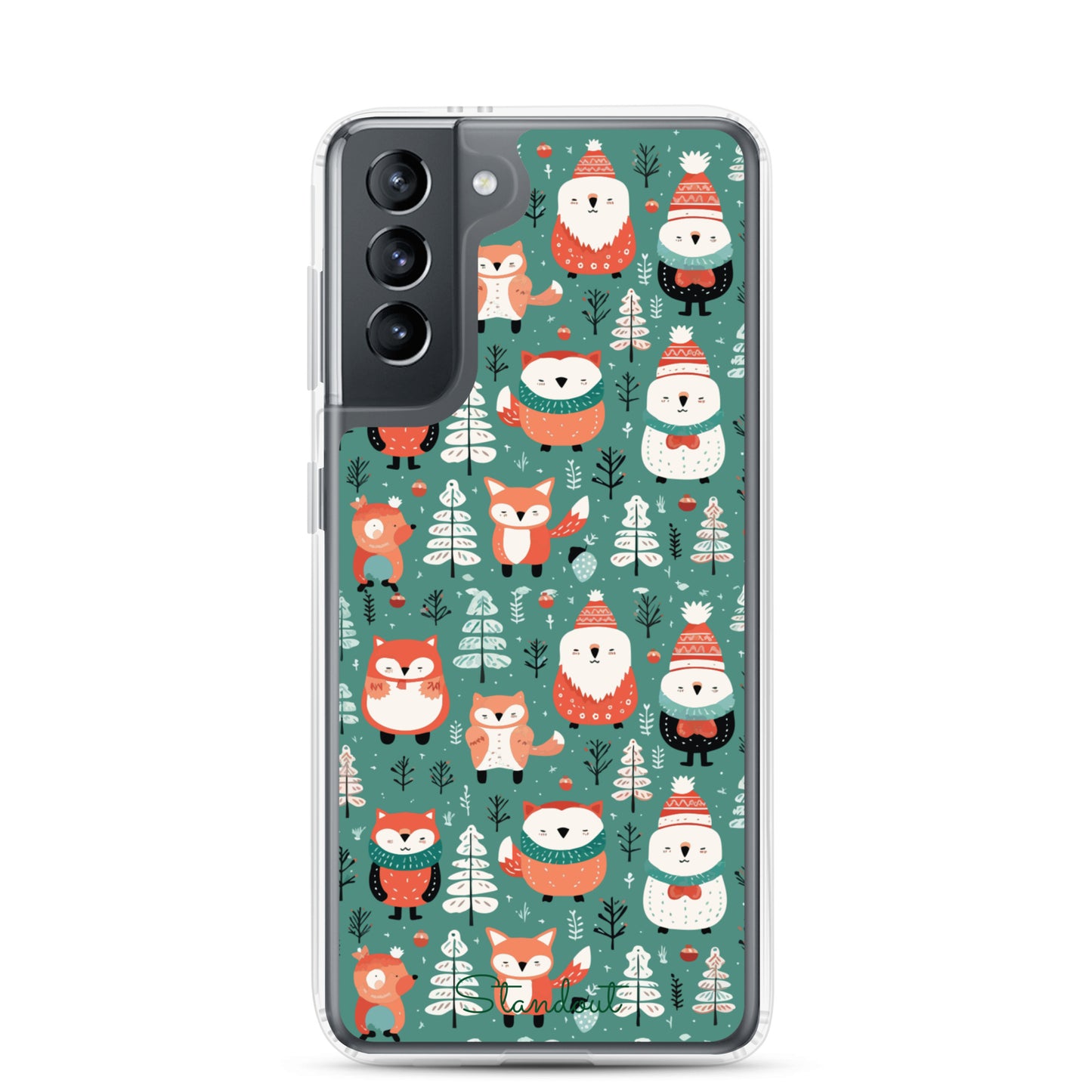 Christmas Spirit Clear Case for Samsung® CCS043