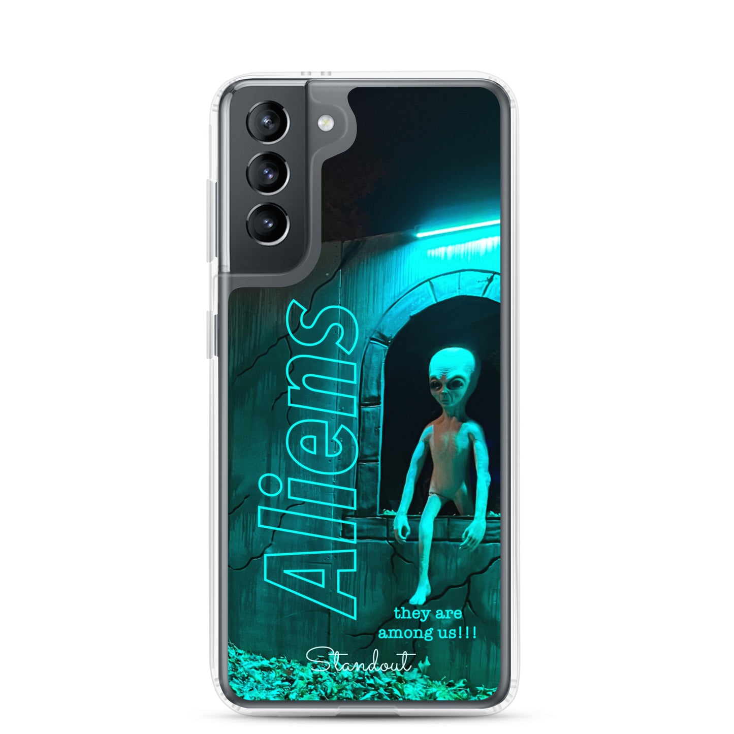 Aliens Clear Case for Samsung® CCS095