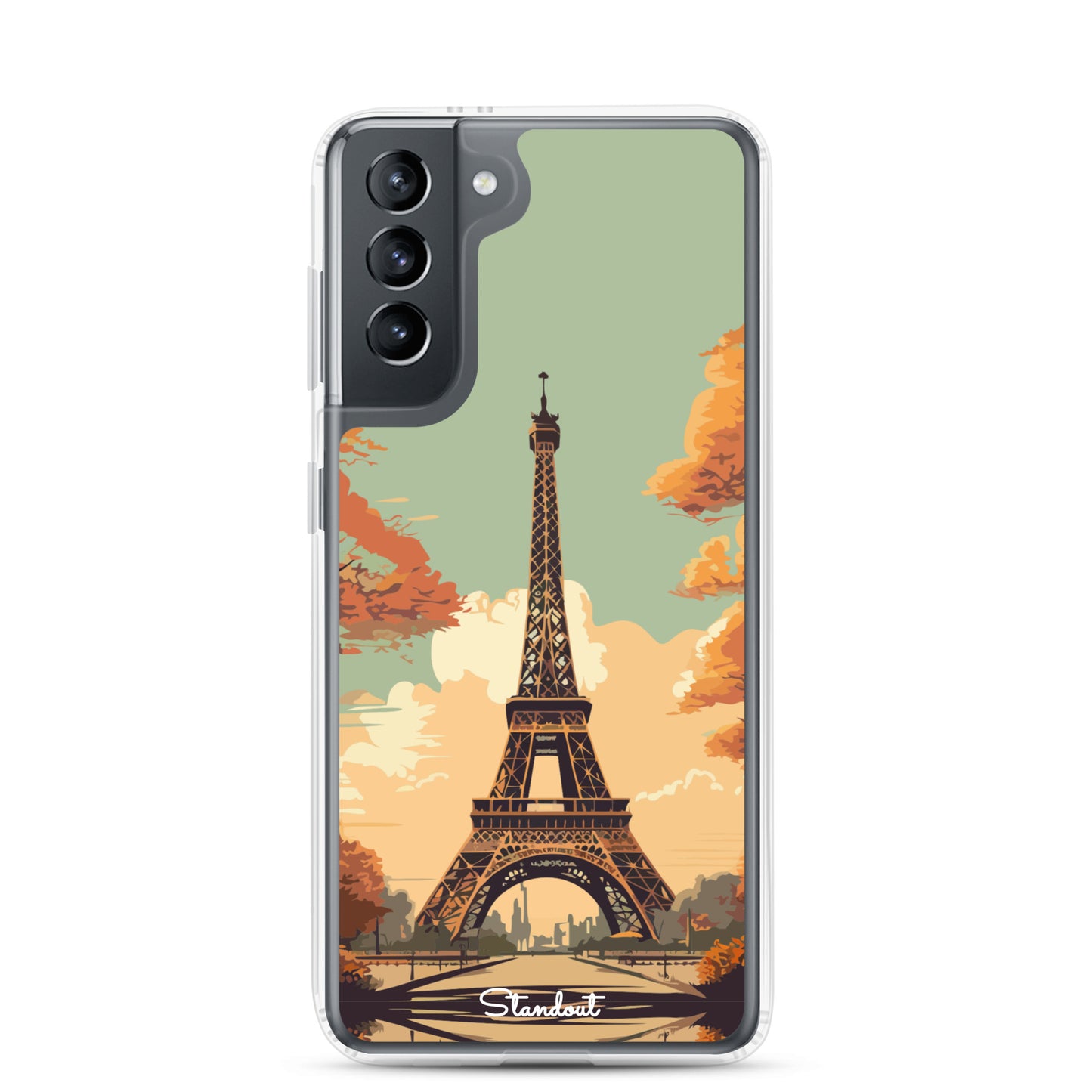 Eiffel Tower Clear Case for Samsung®