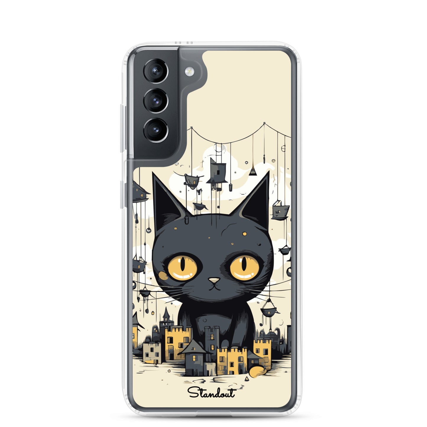 Mystic Cat Clear Case for Samsung®