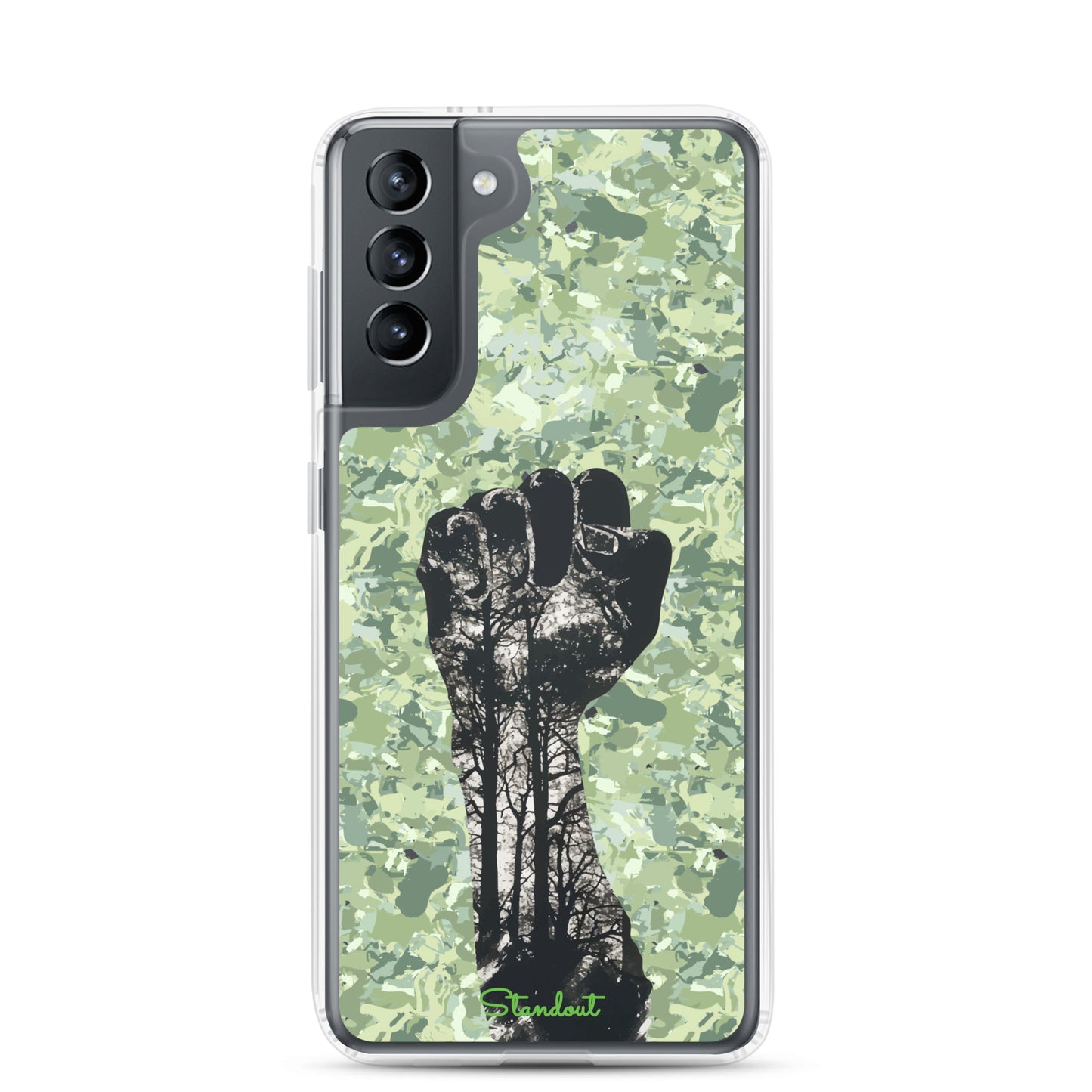 Stand up for your right Clear Case for Samsung®