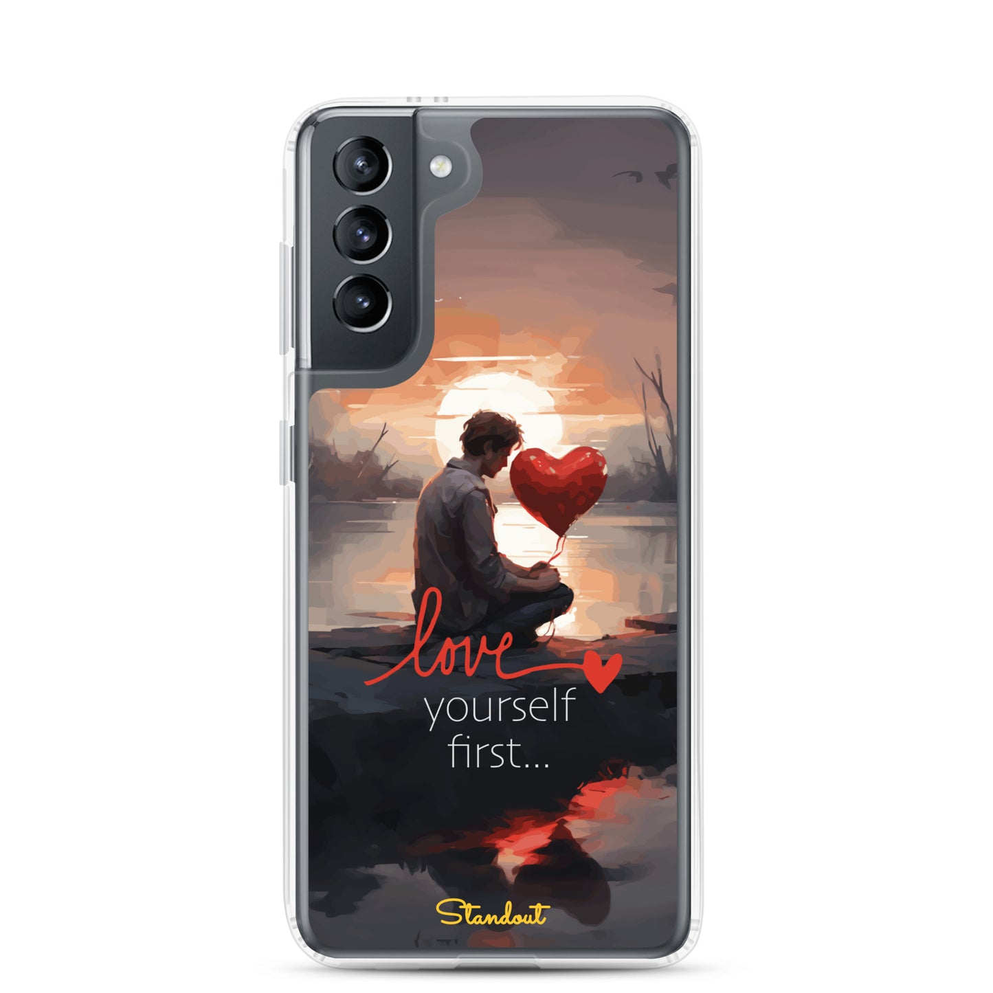 Love yourself Clear Case for Samsung®