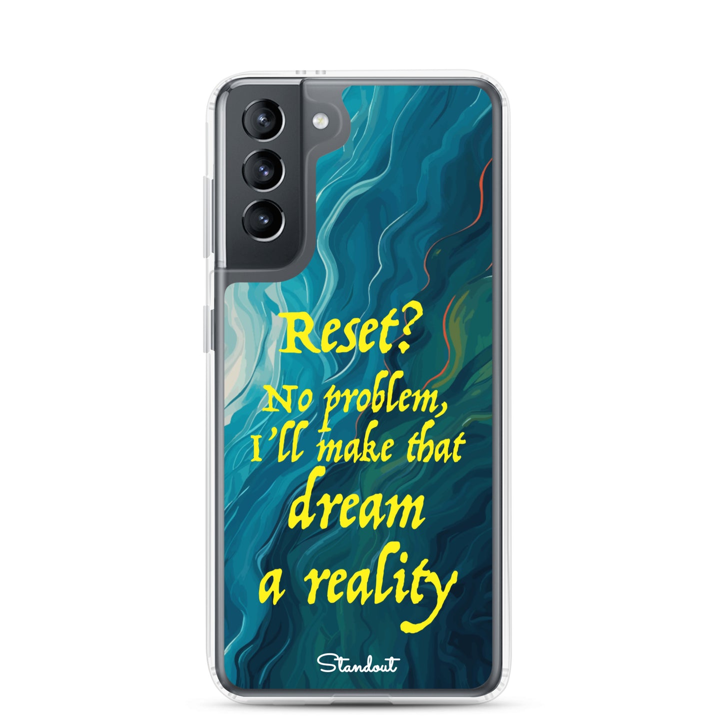 Reset in Life Clear Case for Samsung®