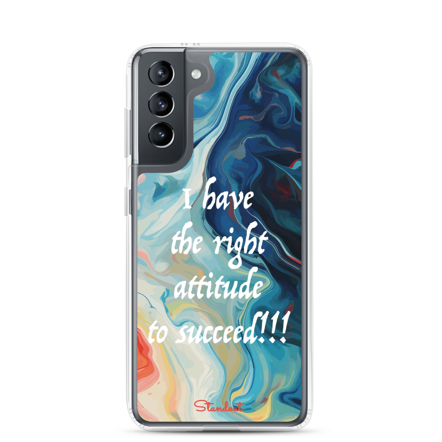 The right attitude Clear Case for Samsung®