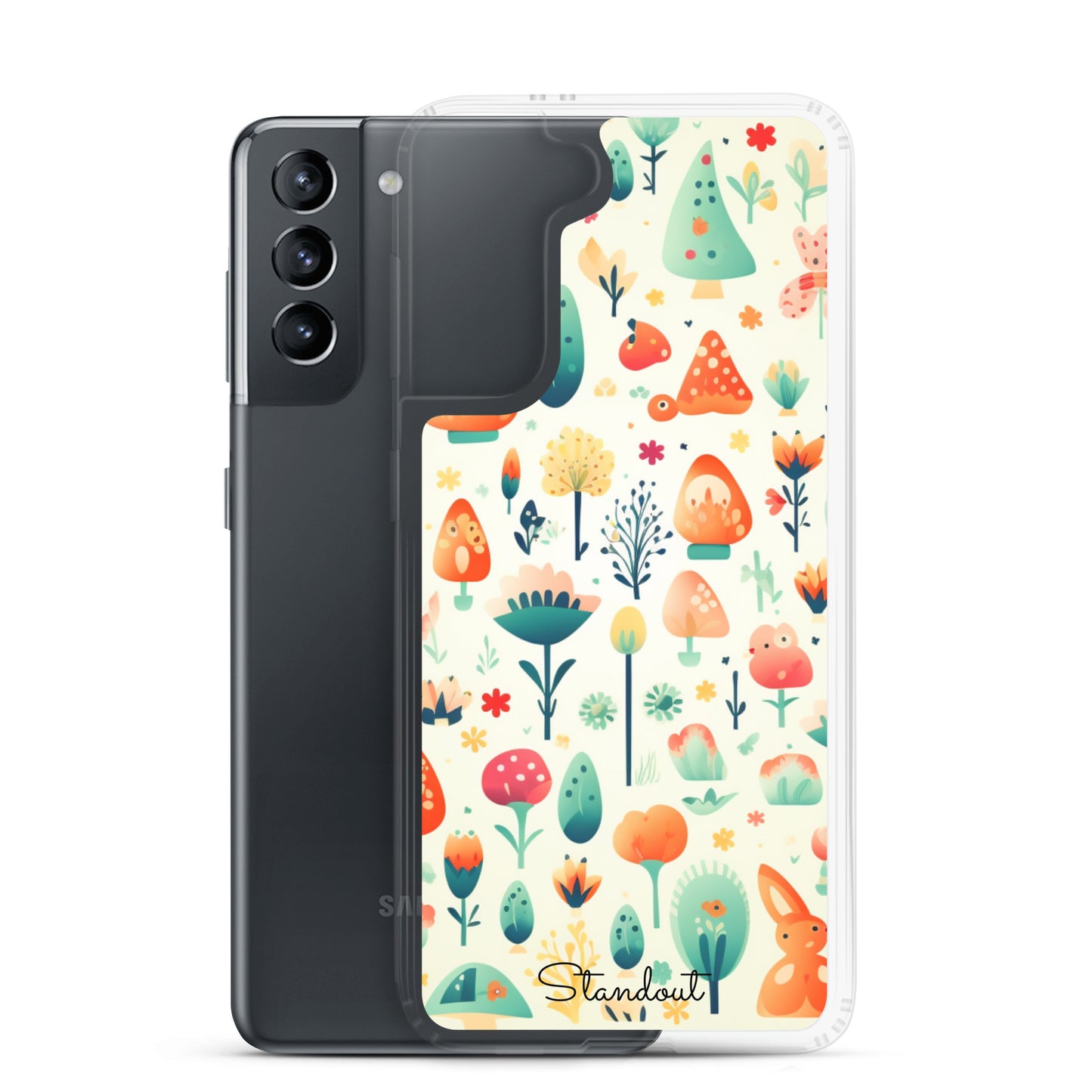 Cute Patterns Clear Case for Samsung® CCS016